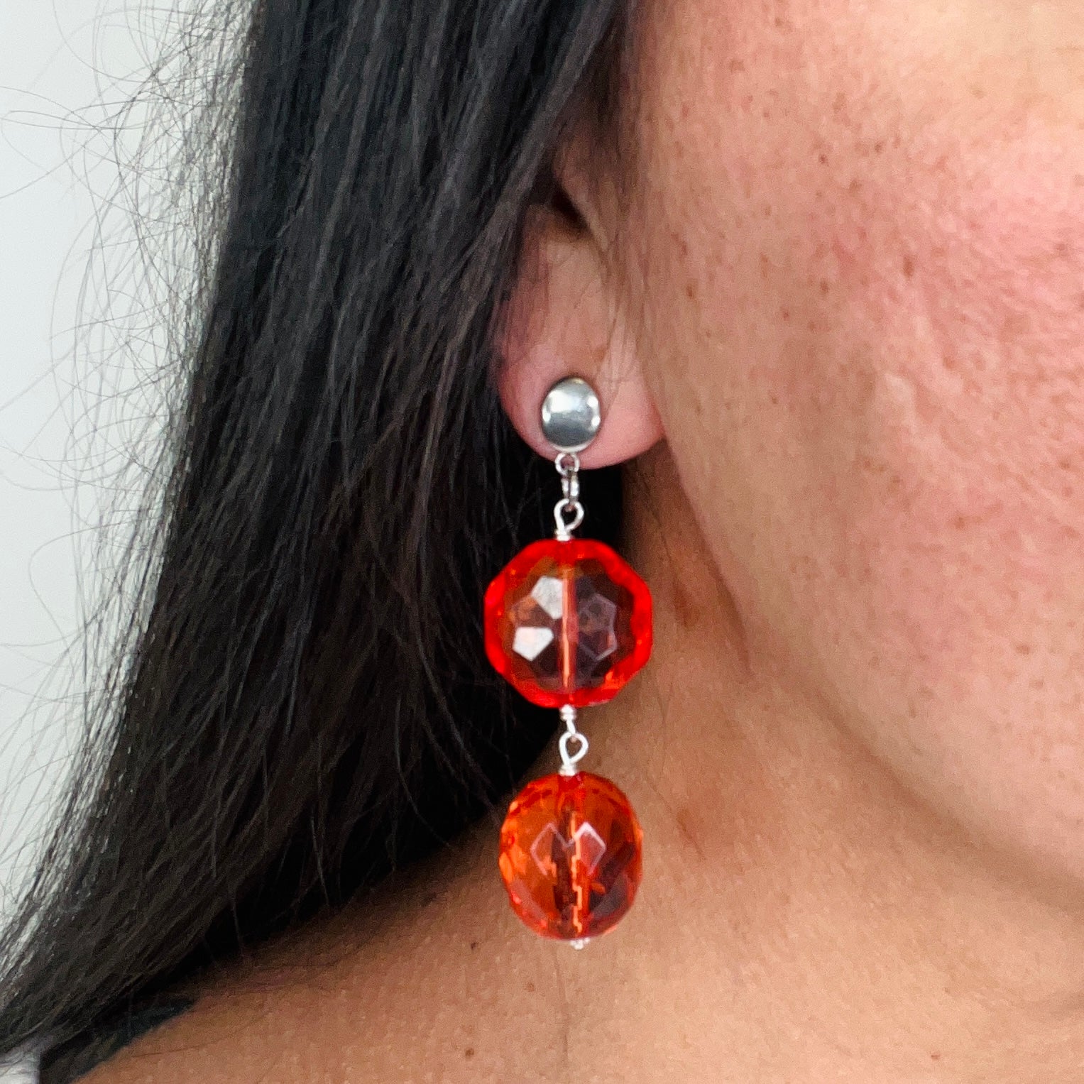 Red Marmalade Earring