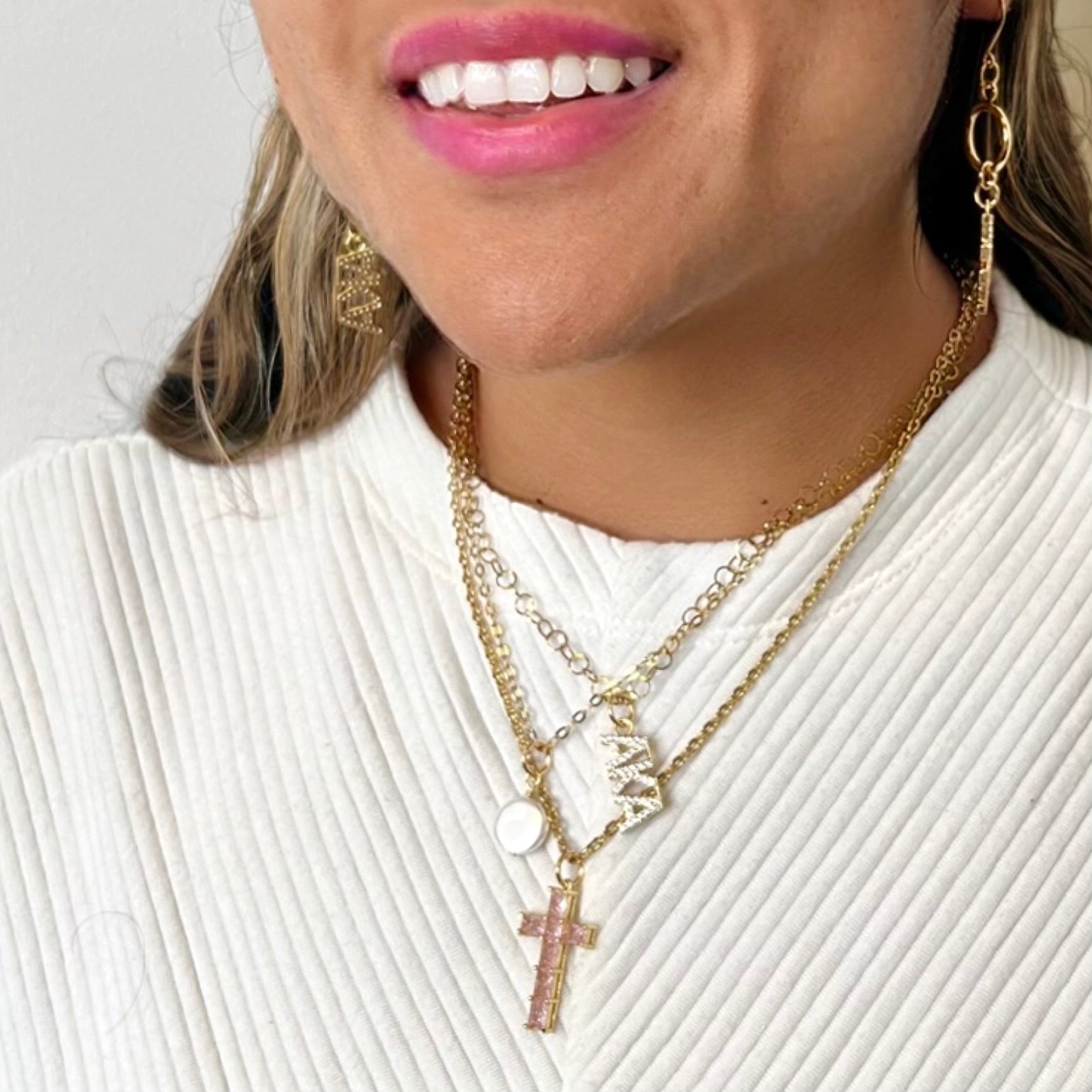 AKA Times Charm Necklace