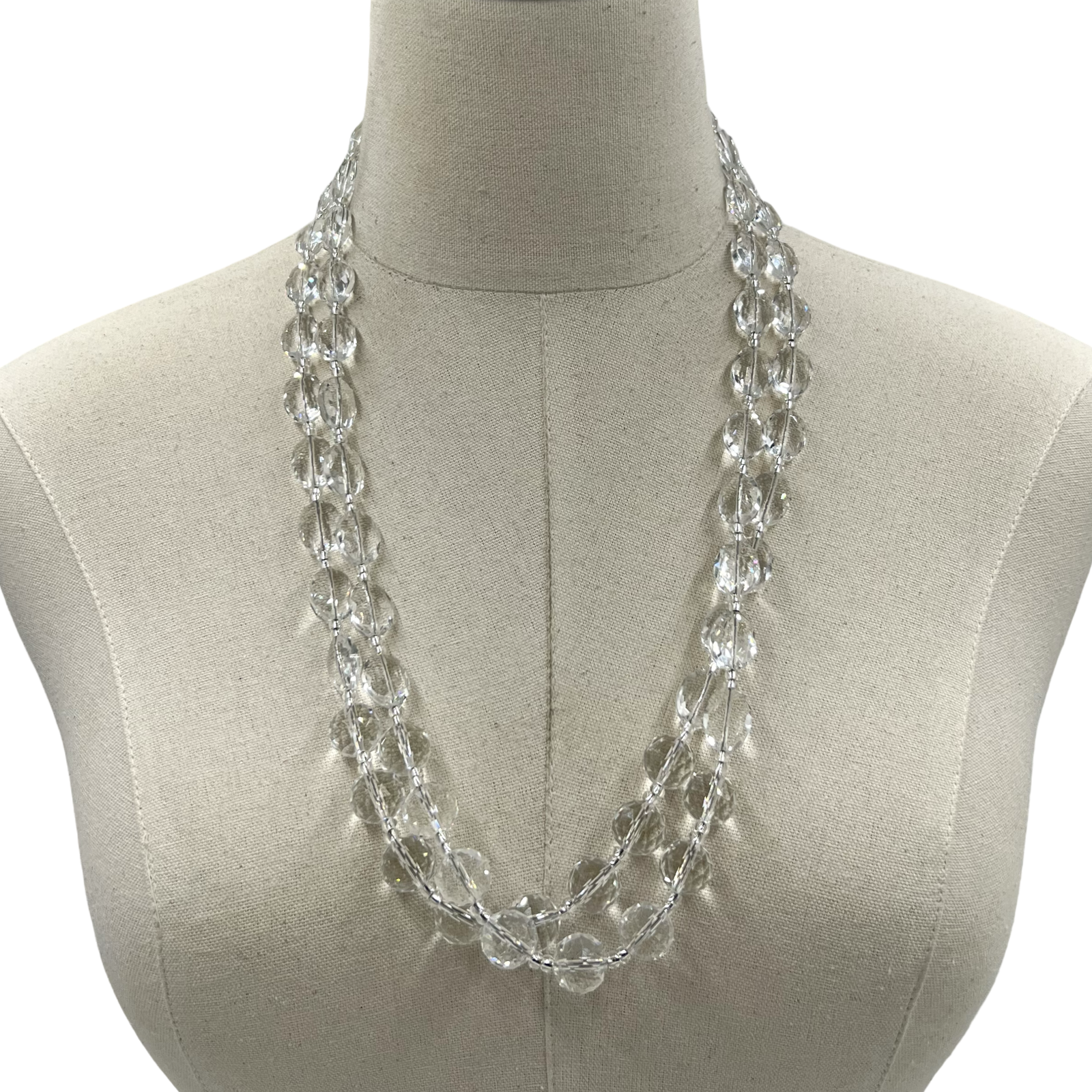 Silvery Glint Necklace