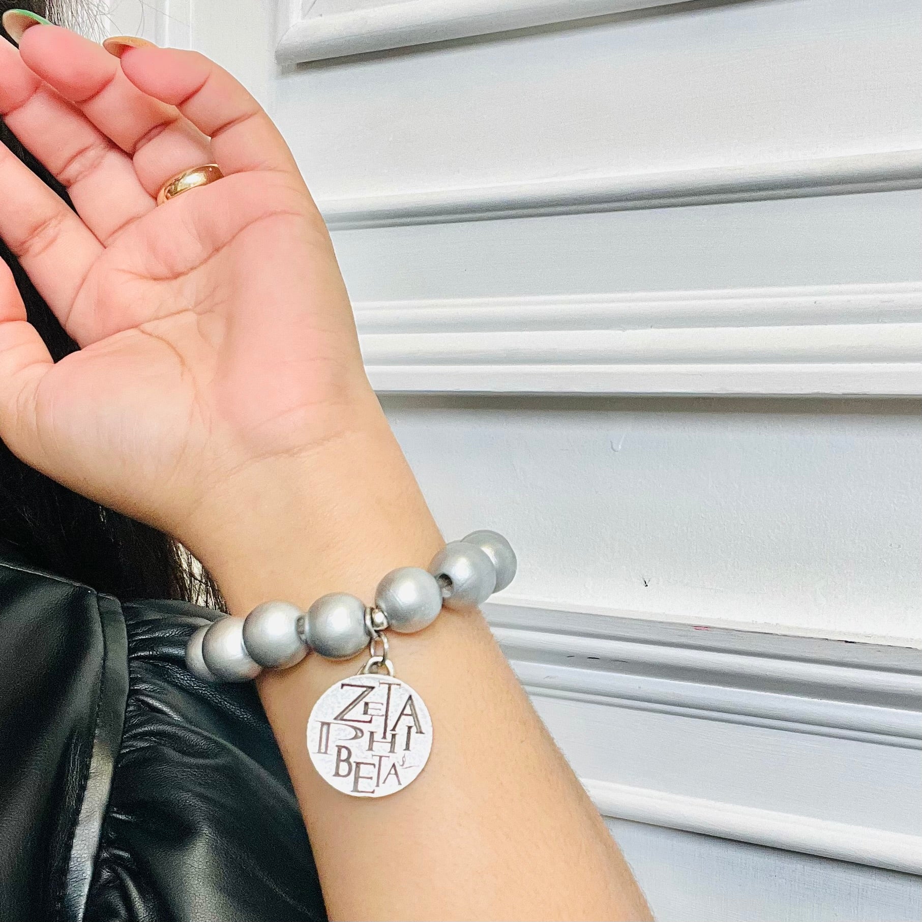 Zeta Silver Stallion Bracelet