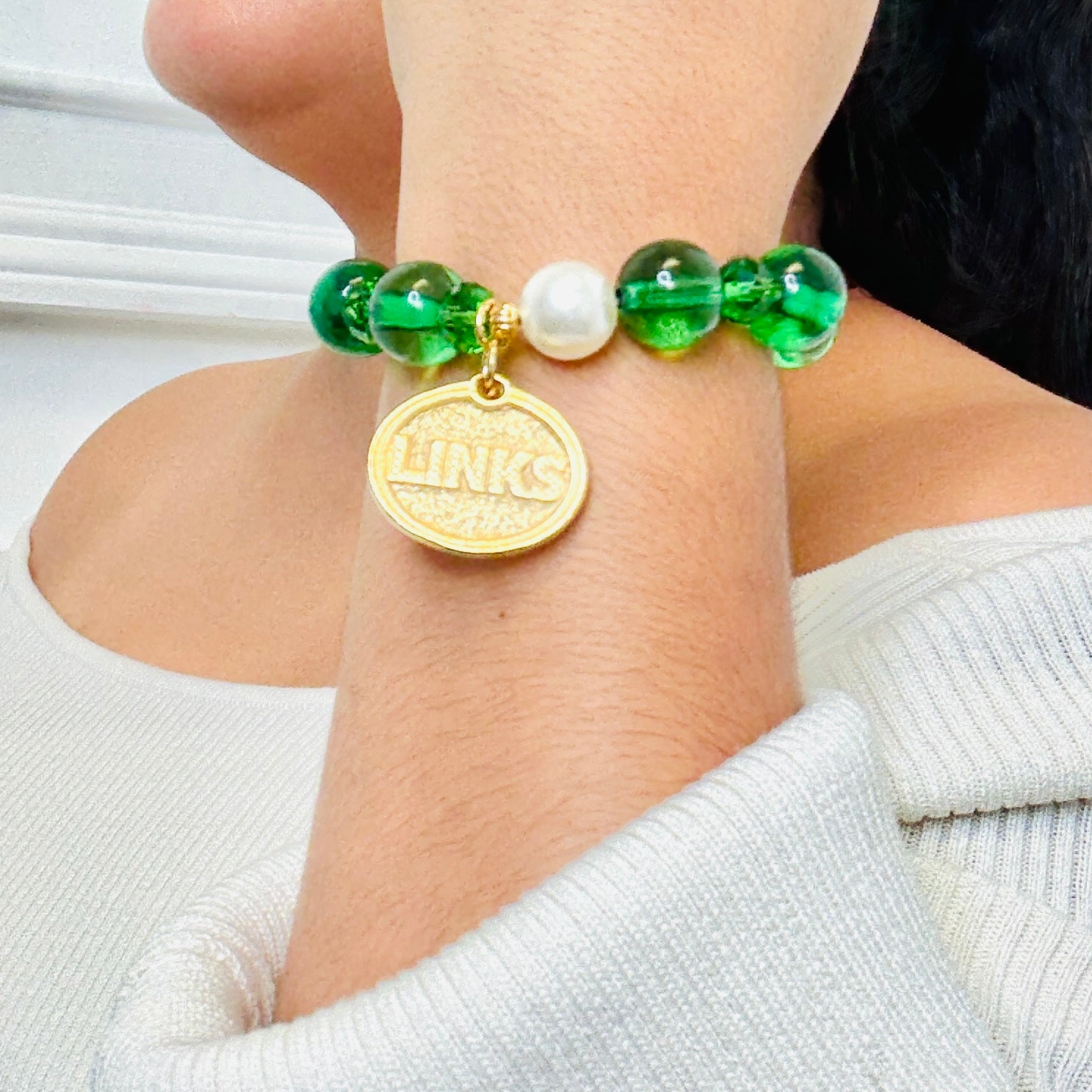 Links Minted Bracelet