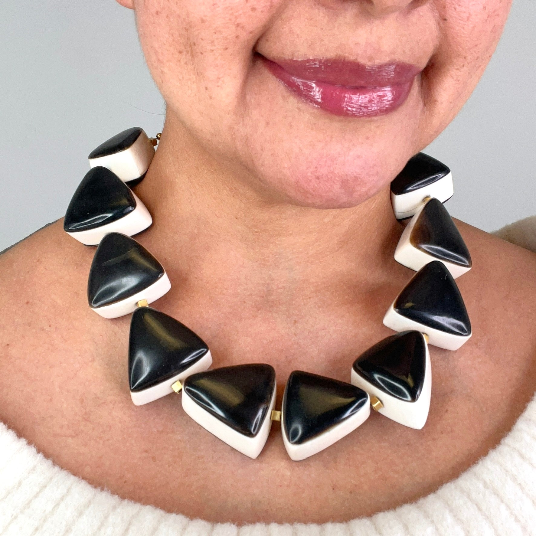 Hawk Pyramid Necklace