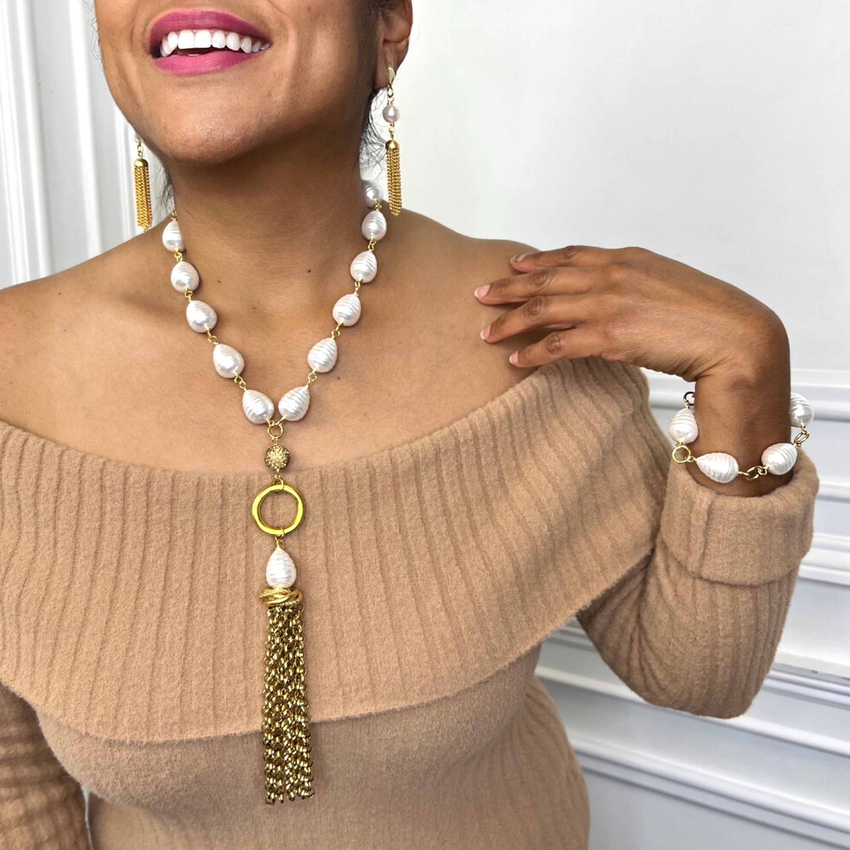 Tides Tassel Necklace