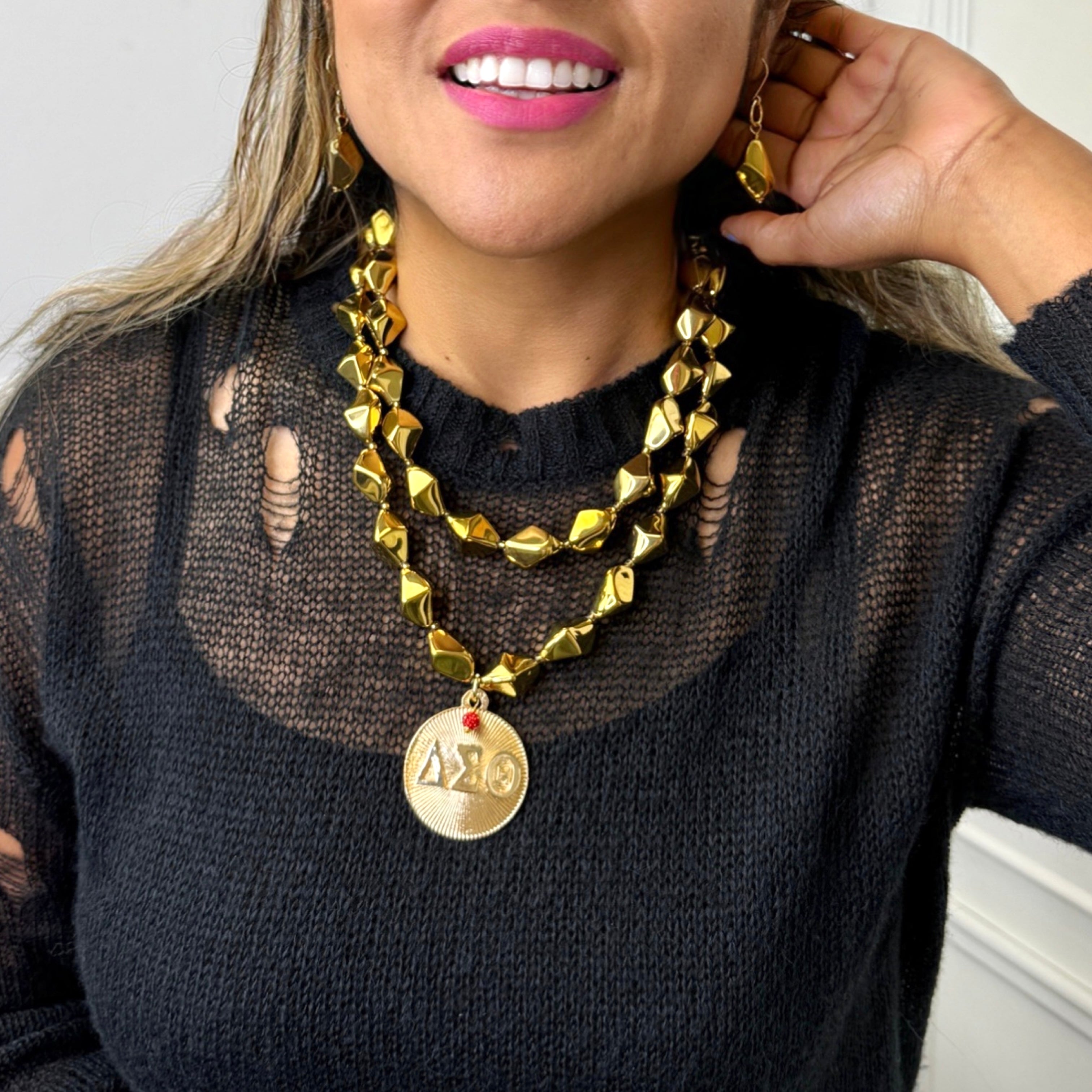 Delta Pow Necklace