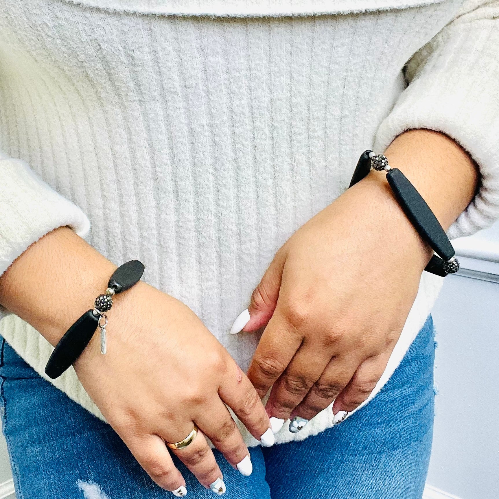 Slate Tile Bracelet