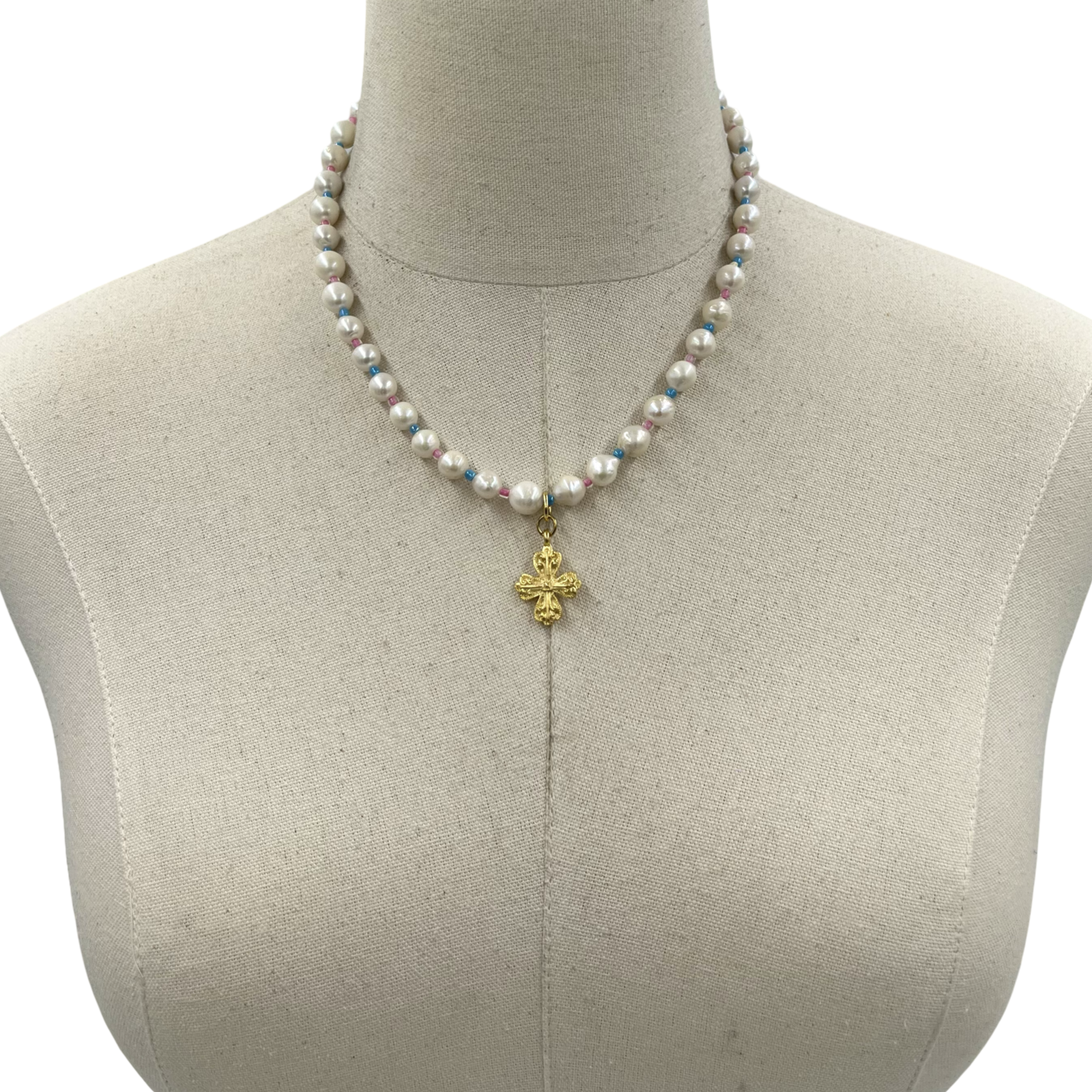 White Treasure Necklace