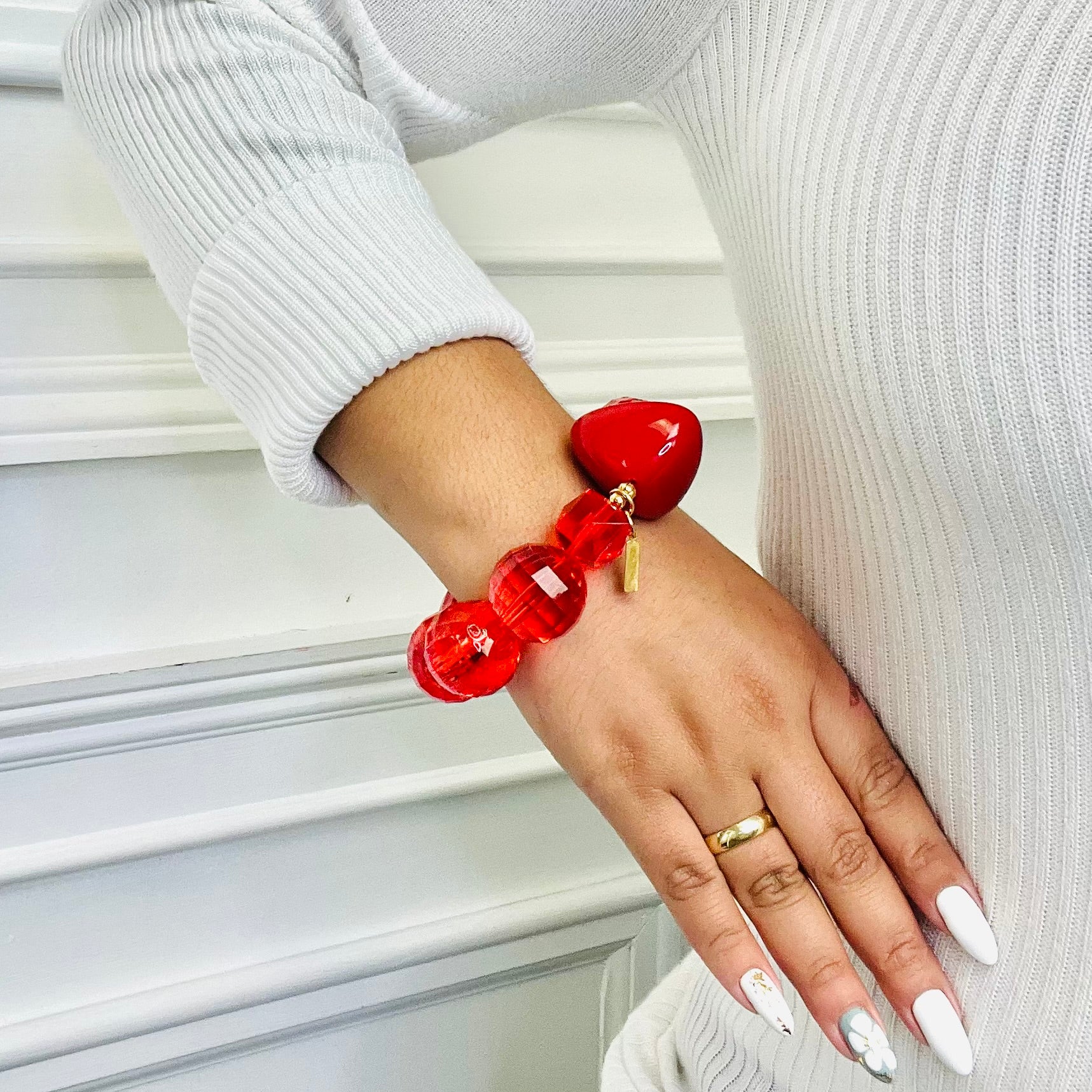 Hot Red Bracelet