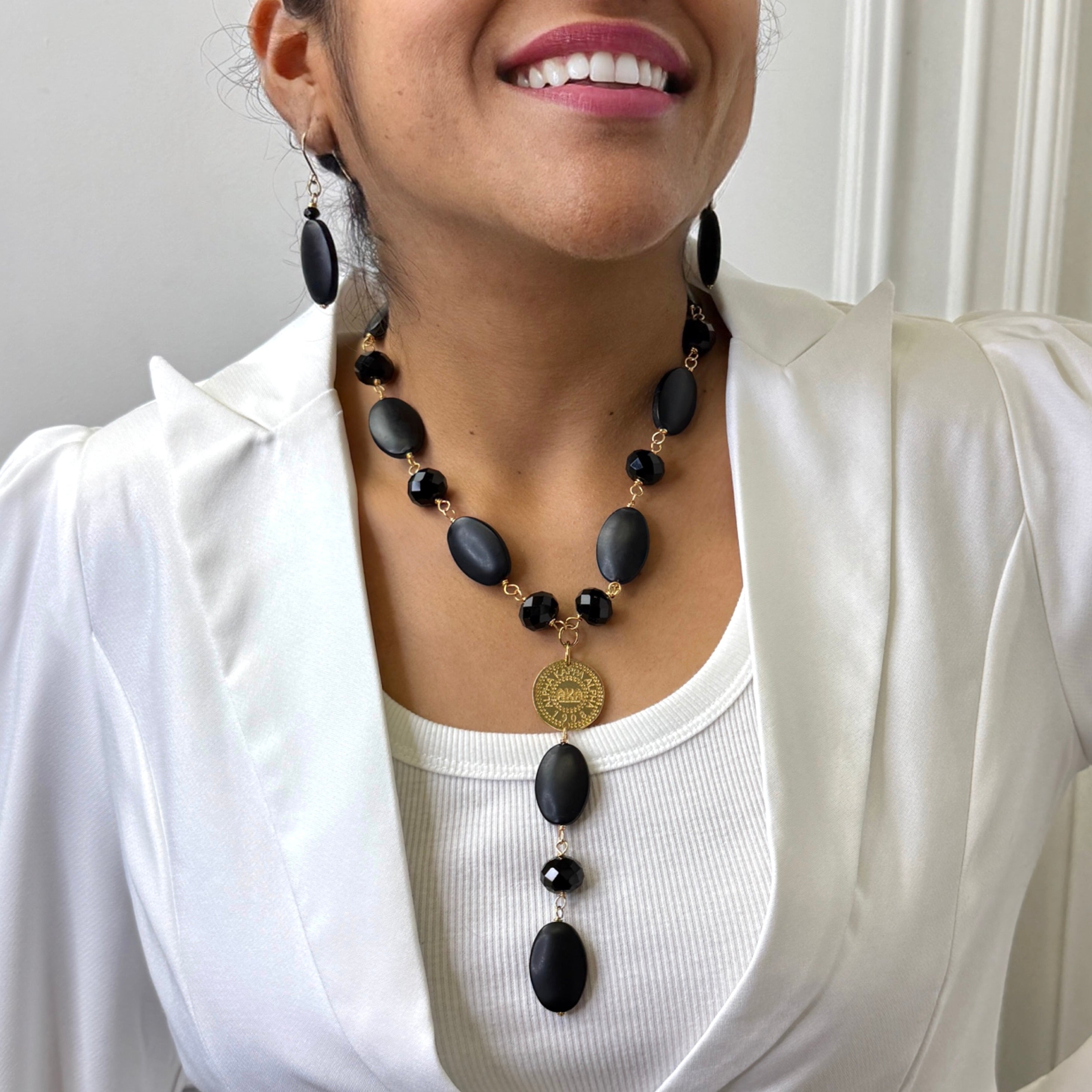 AKA Black Love Necklace