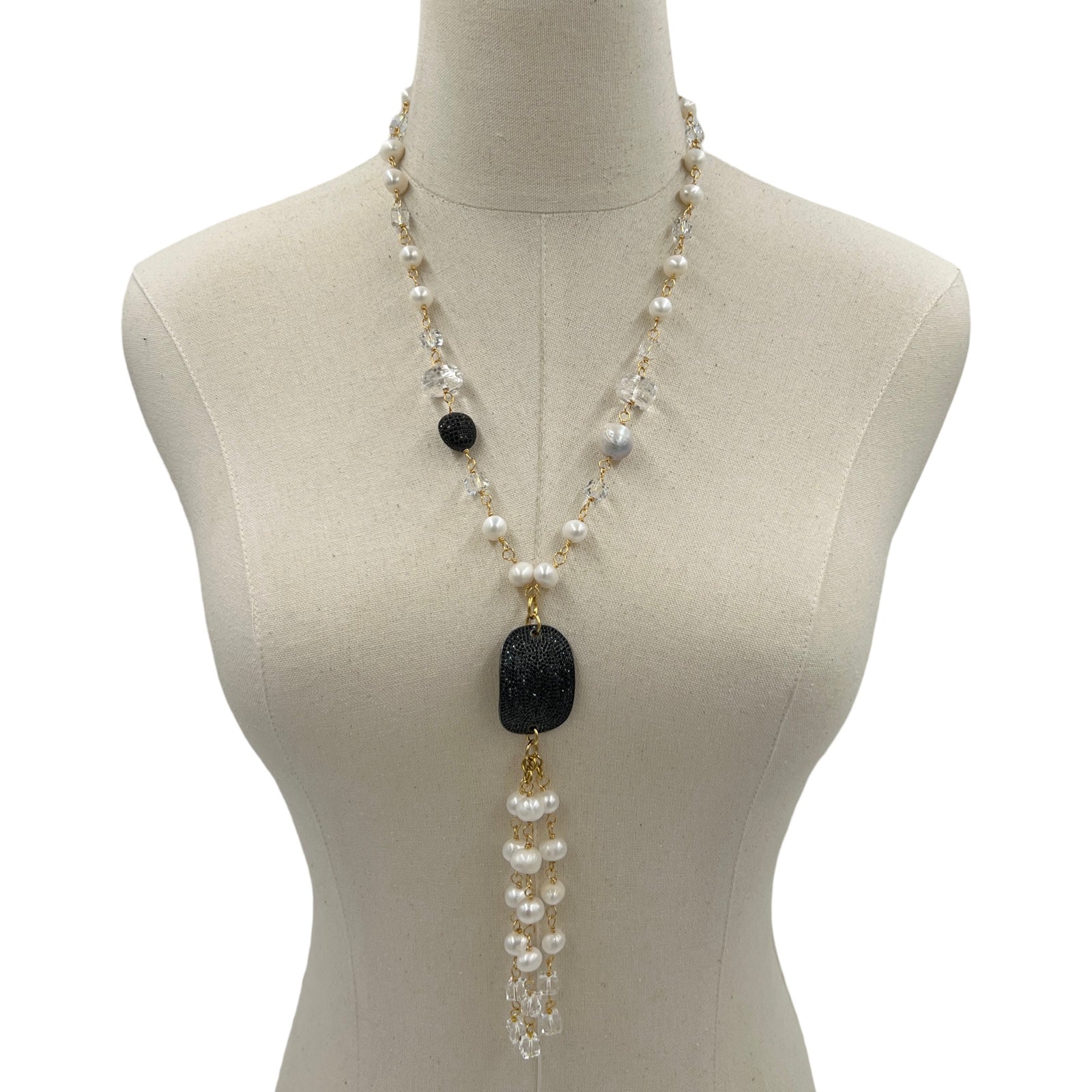 Timeless Lenora Pearl Necklace