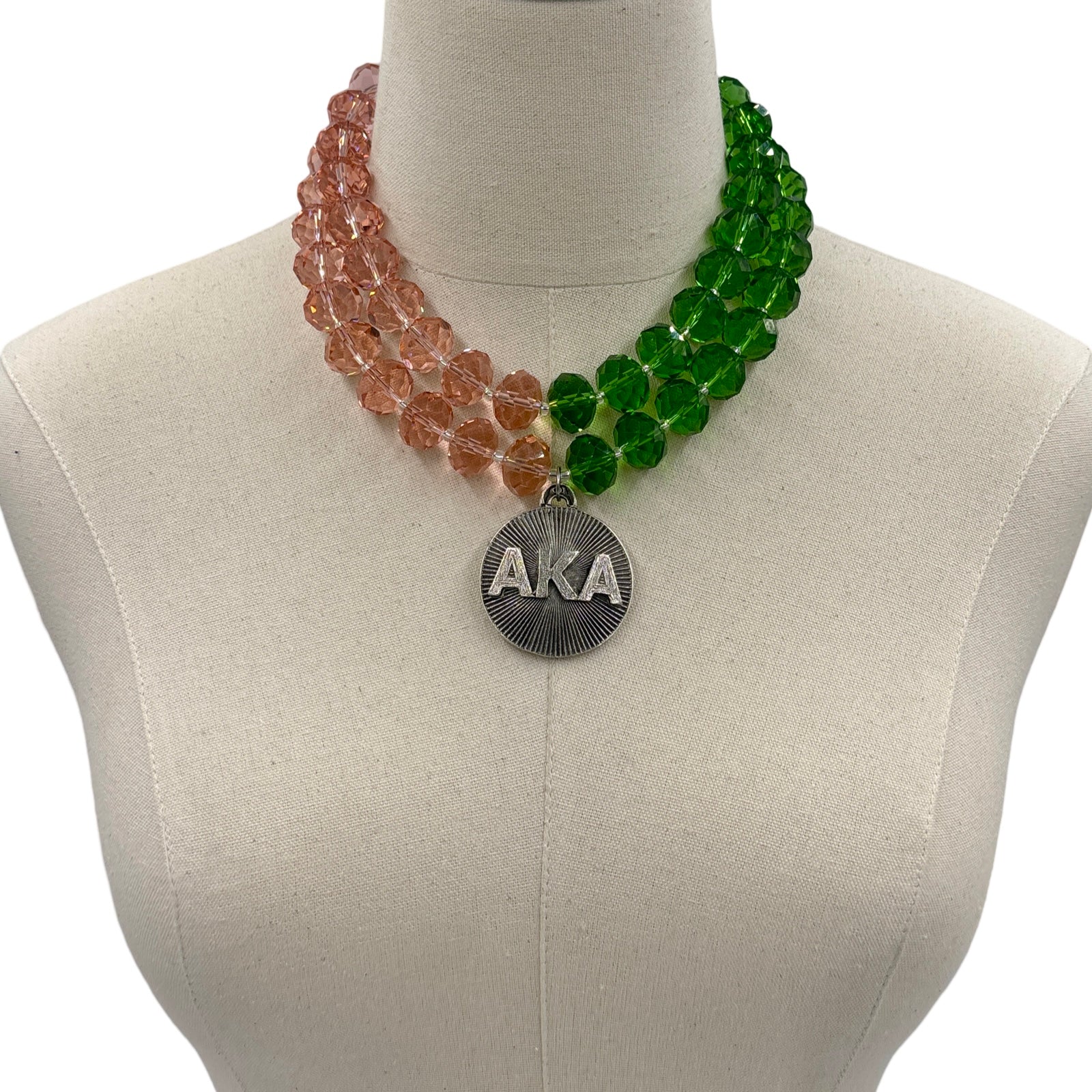 AKA Split Face 2 Necklace