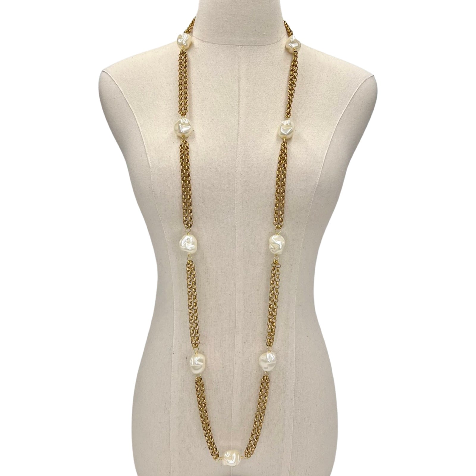 Pearl Stations Necklace