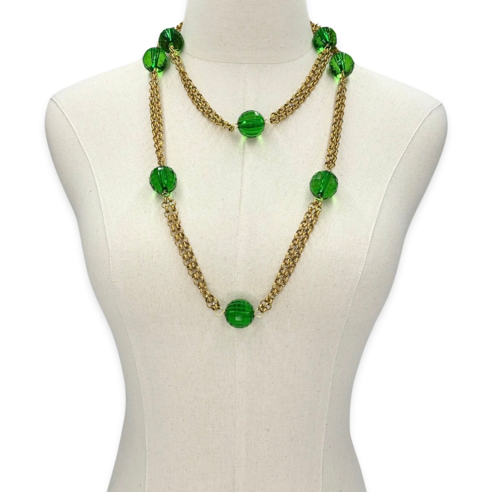 Green Stations Necklace
