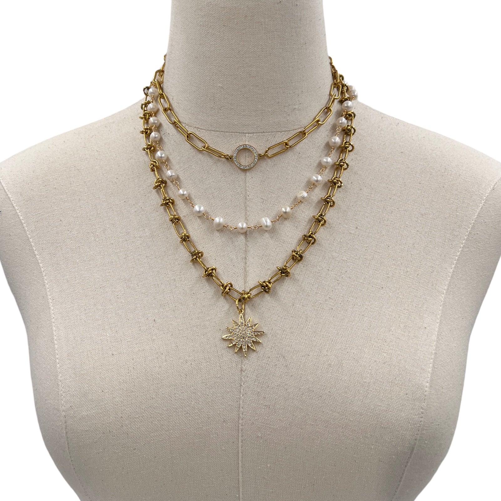 Havana Nights Champagne Necklace