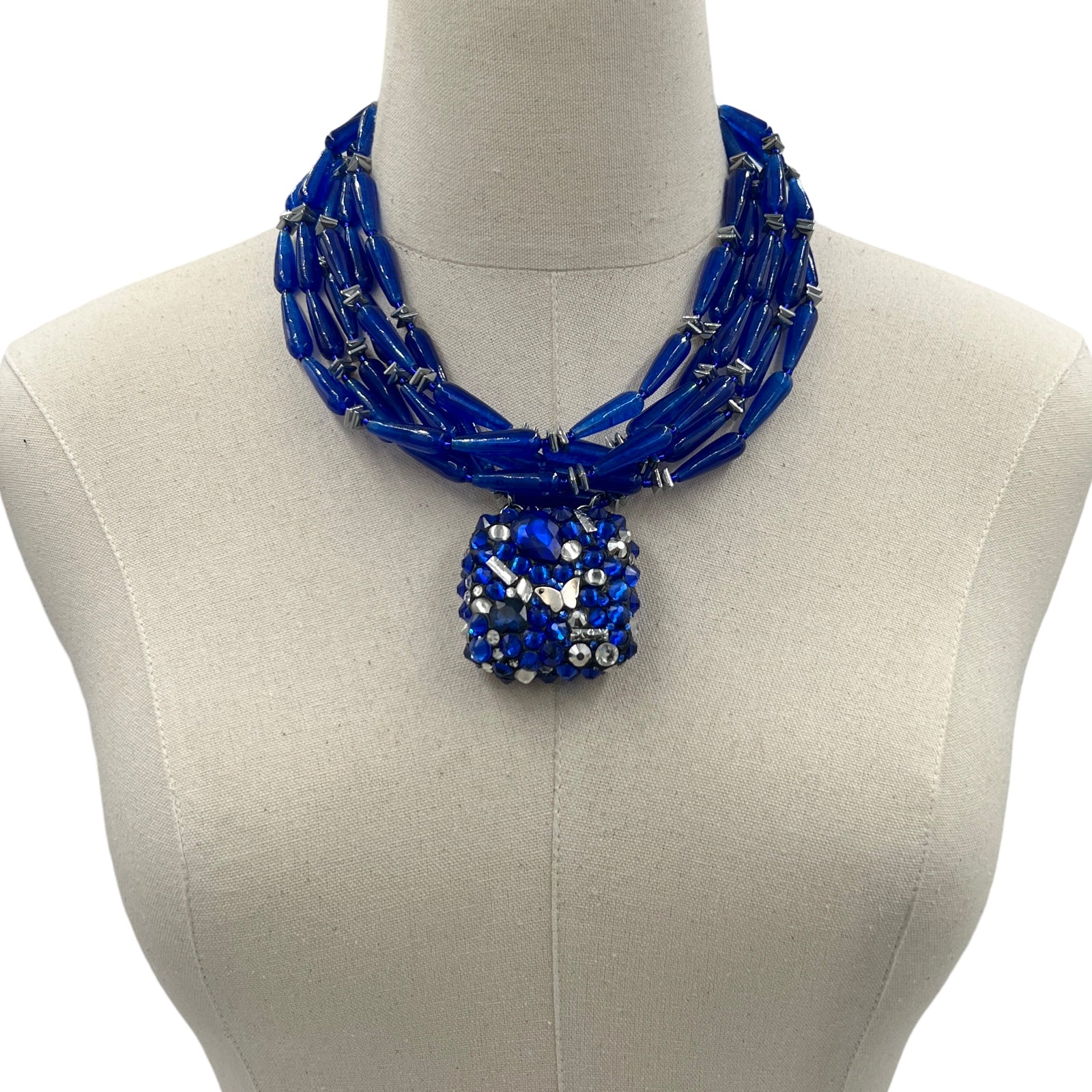 Blue Jazz Necklace