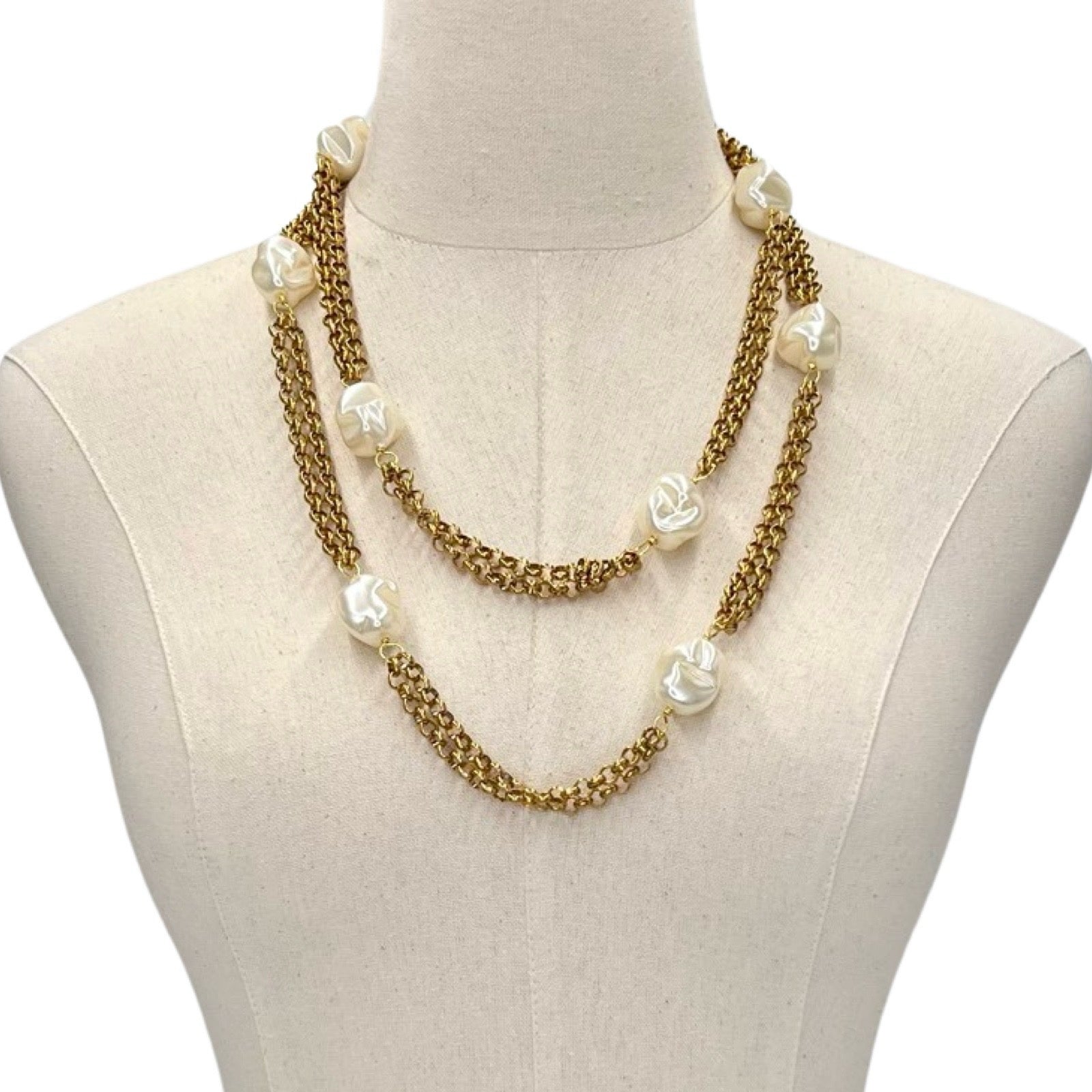 Pearl Stations Necklace