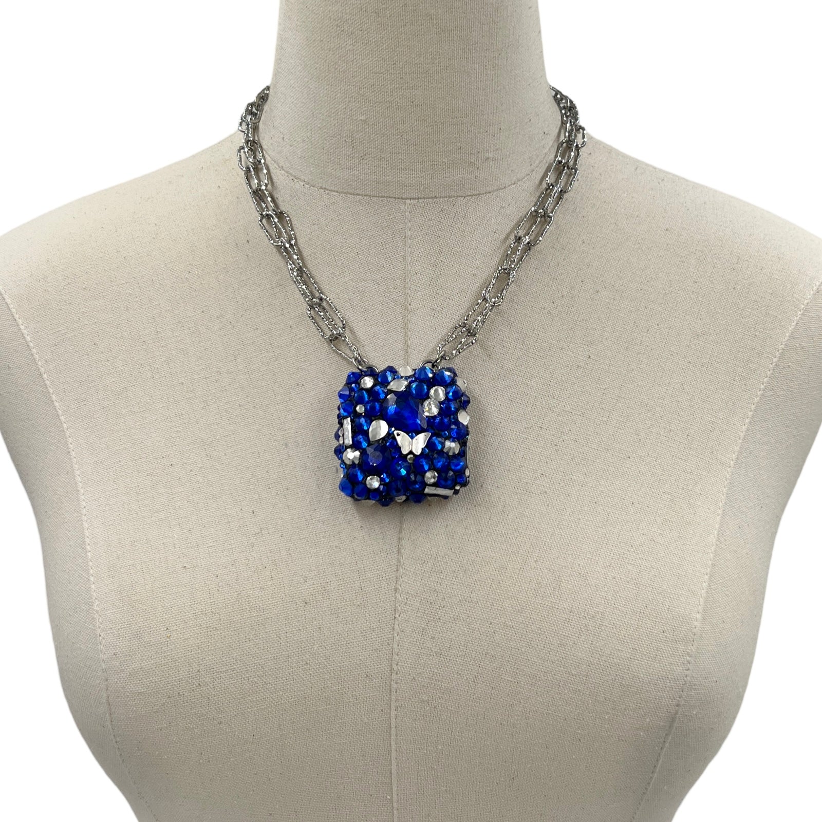 Blue Slim Necklace