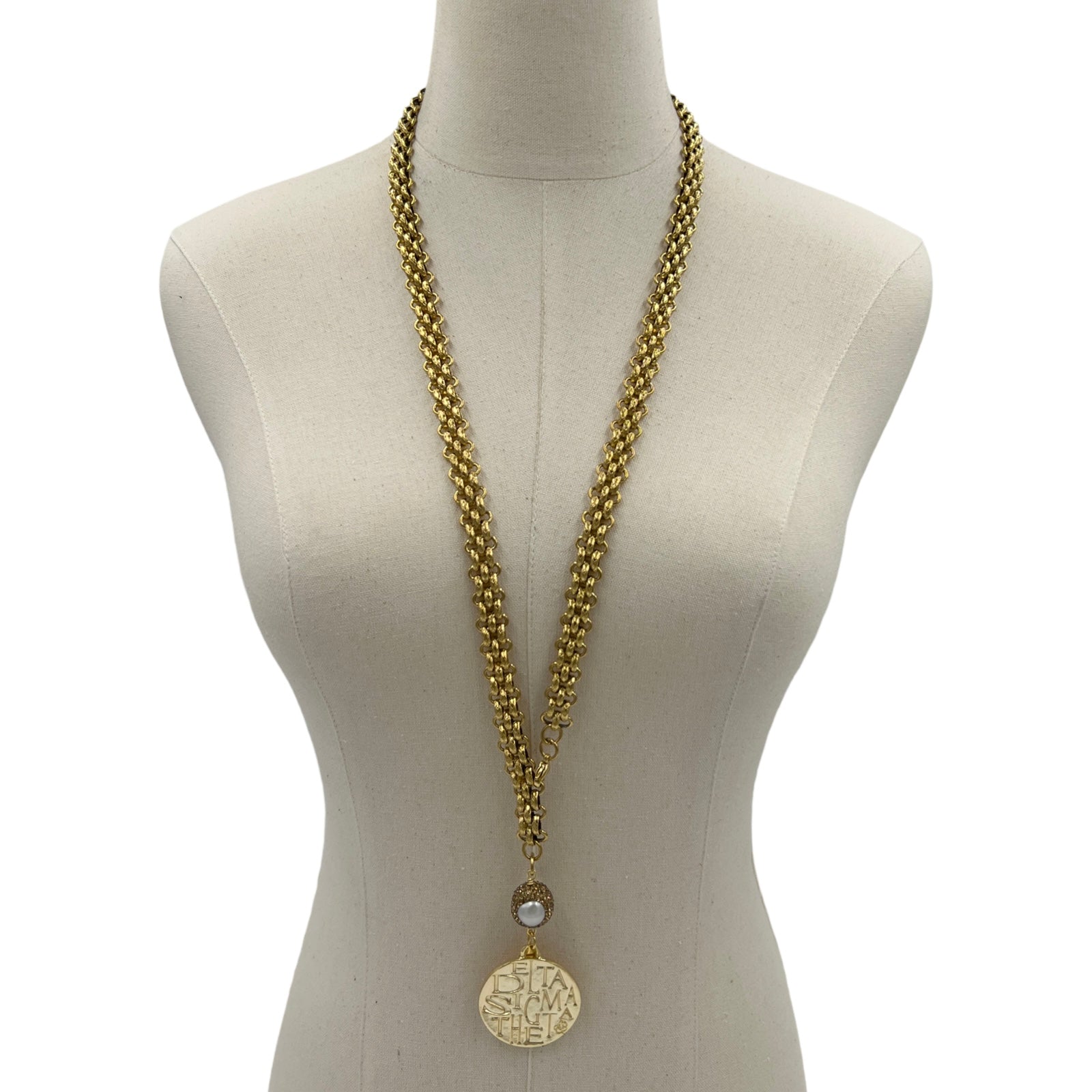 Delta Vitri Chain Necklace