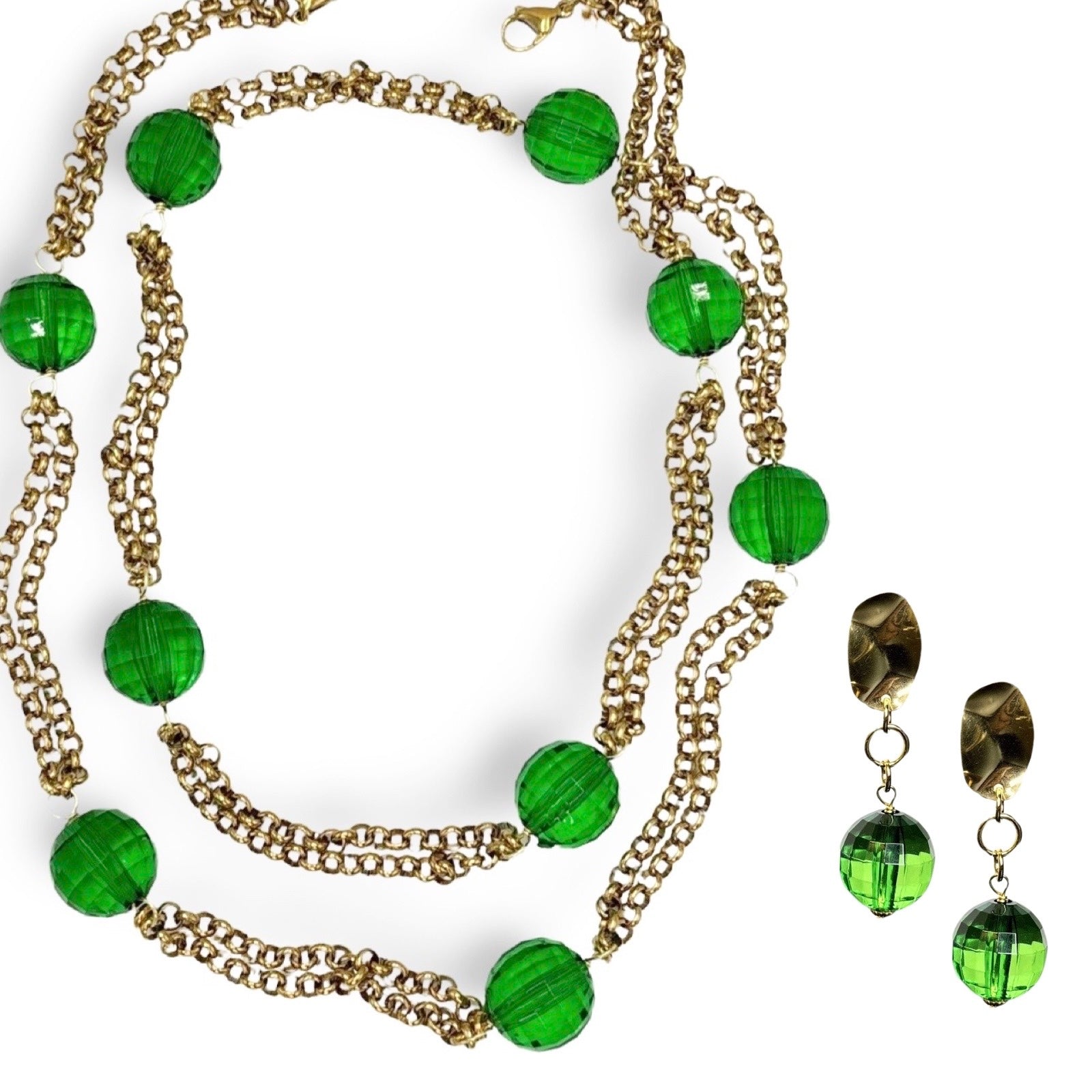 Green Stations Necklace