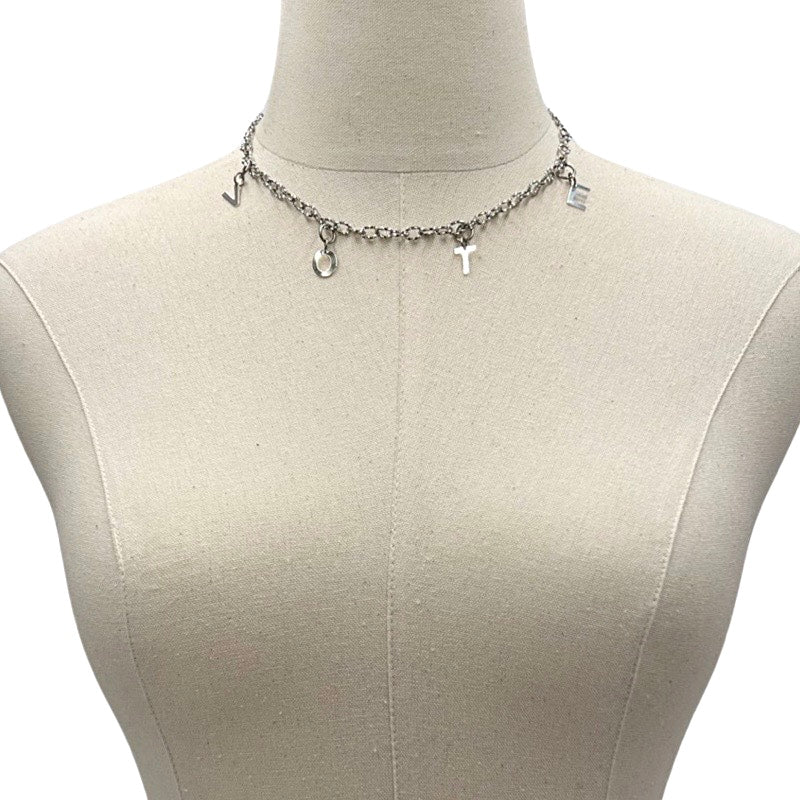 Ballot Babe Necklace Necklaces Cerese D Jewelry Silver  