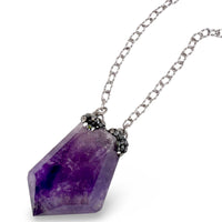 Amethyst Saves Necklace OOAK Cerese D, Inc.   