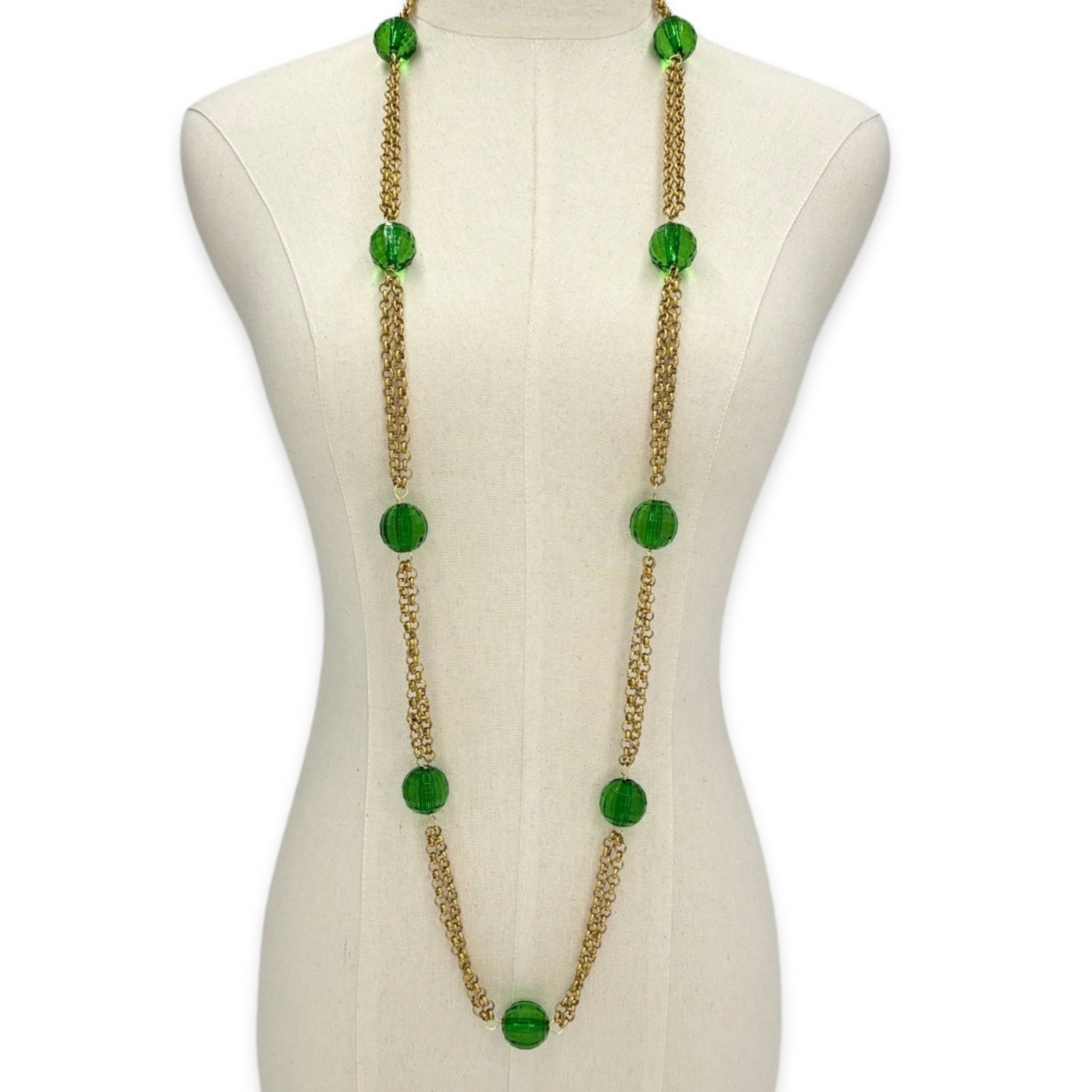 Green Stations Necklace