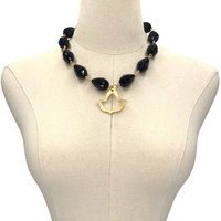 AKA Black Judy Necklace AKA Necklaces Cerese D, Inc.   