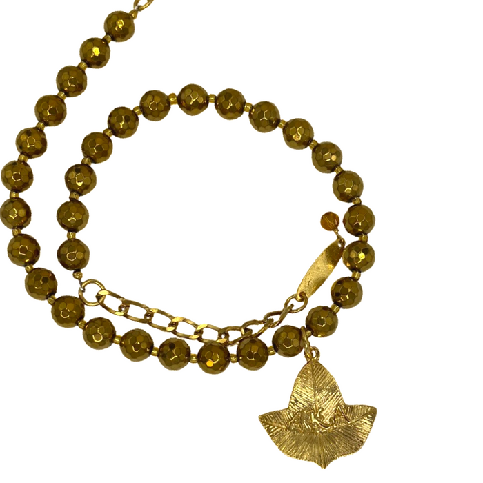 AKA Roll Gold Necklace AKA Necklaces Cerese D, Inc.   