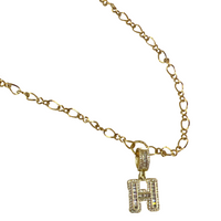 Initial Impression Necklace Necklaces Cerese D, Inc. Gold H 