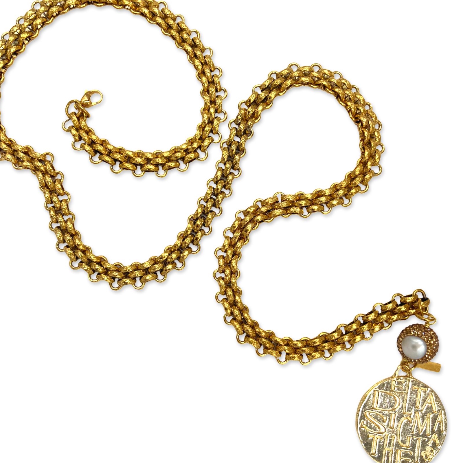 Delta Vitri Chain Necklace