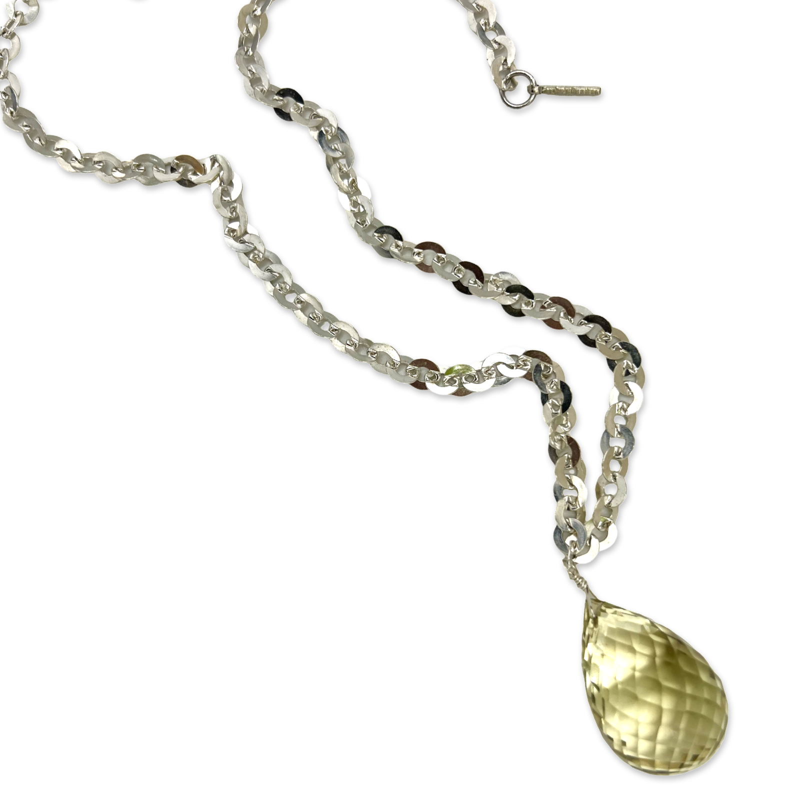 Dropping Lemon Necklace