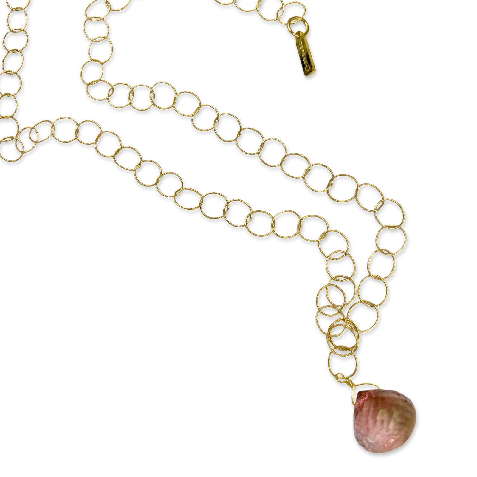 Pinky Drop Necklace