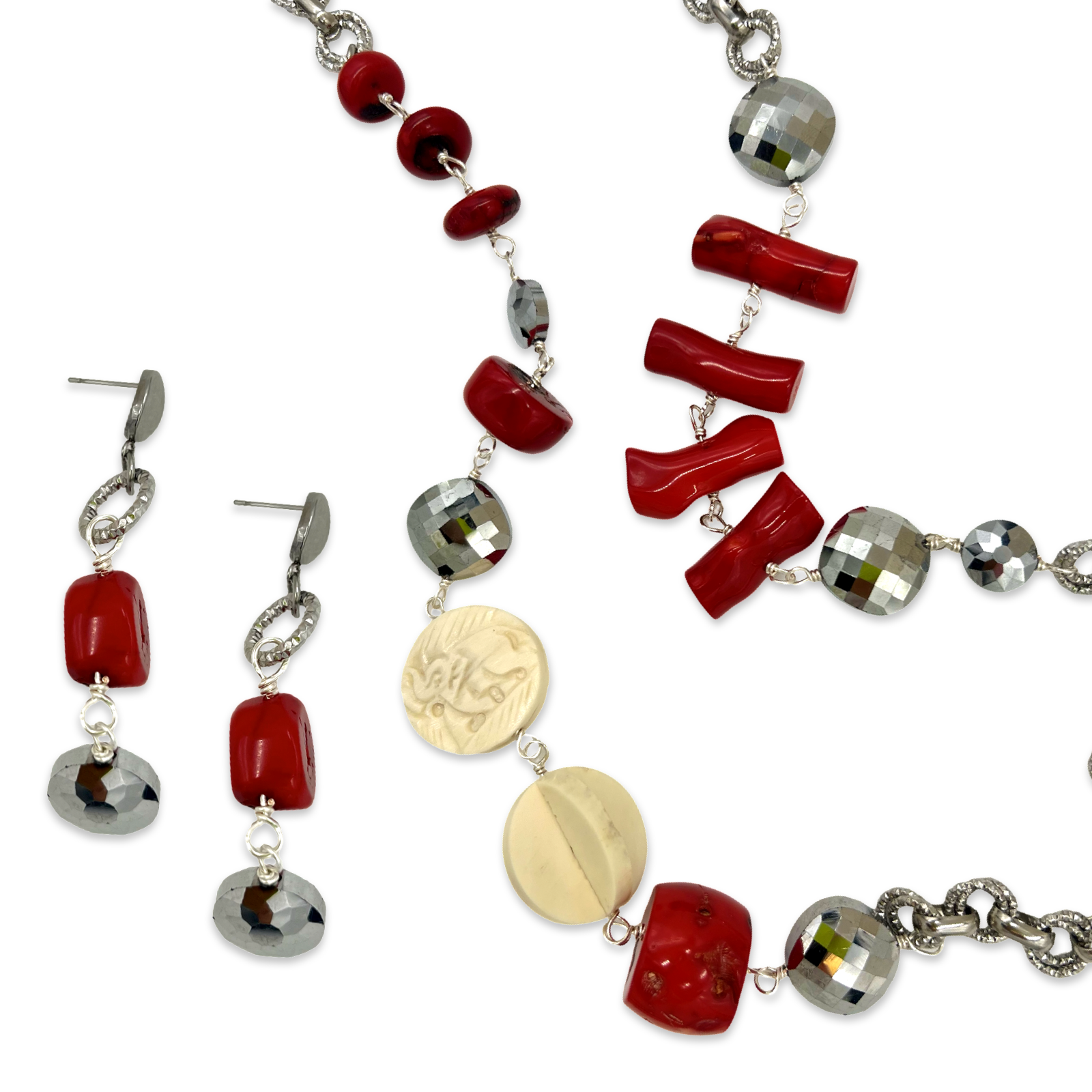 Lover's Garnet Necklace