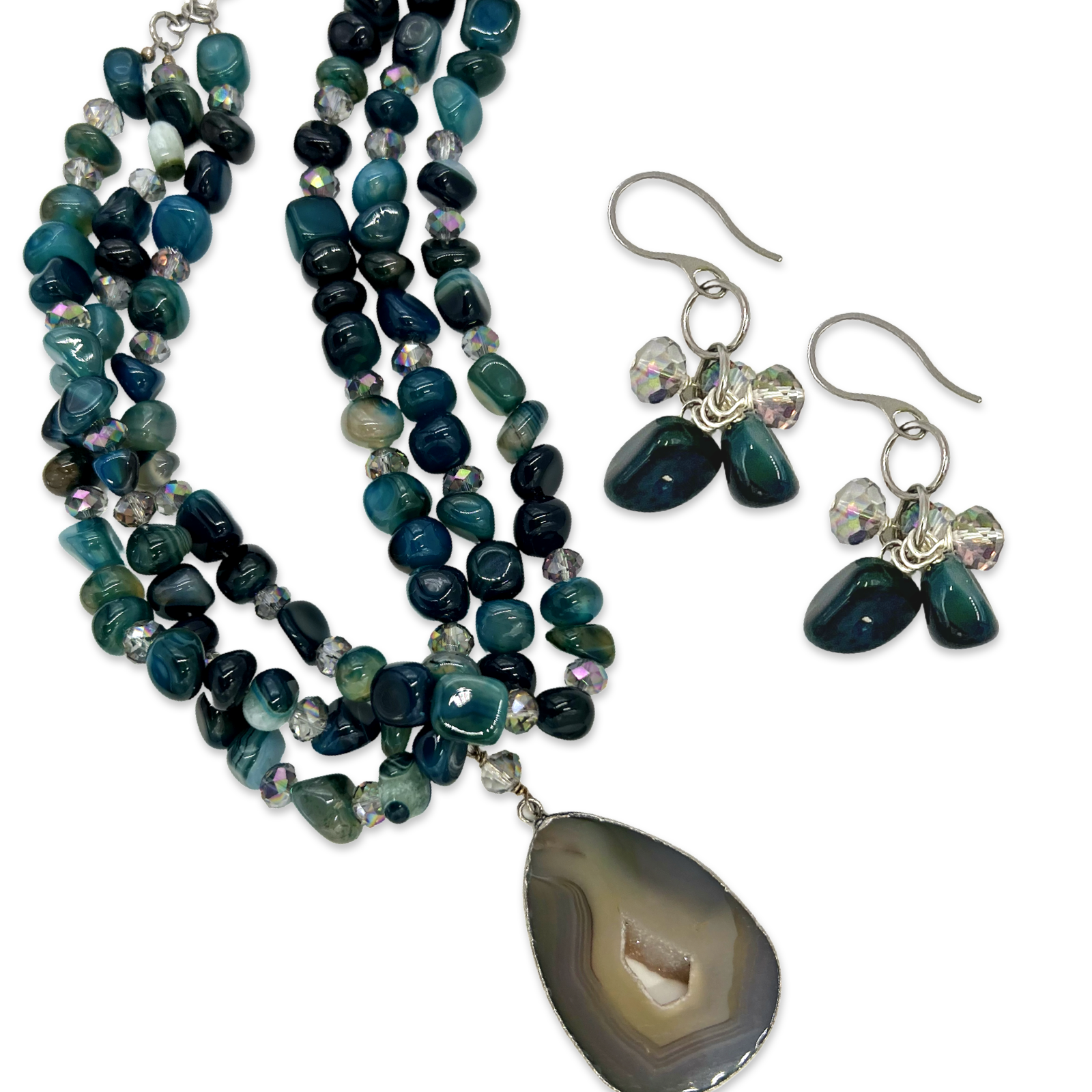 Navy Turq Necklace