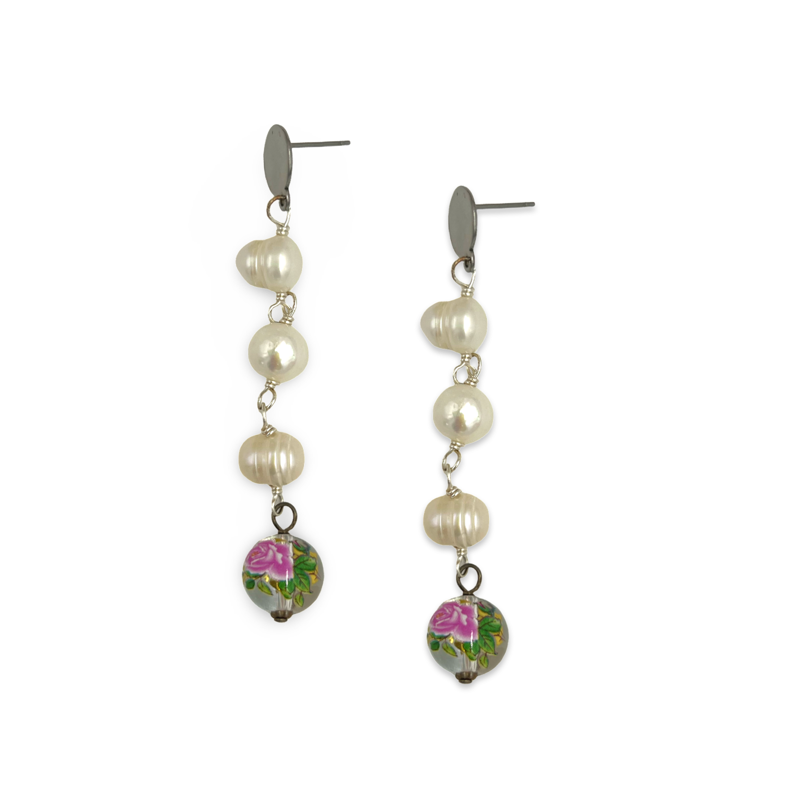 Bridget Pearl Bastrop Earring