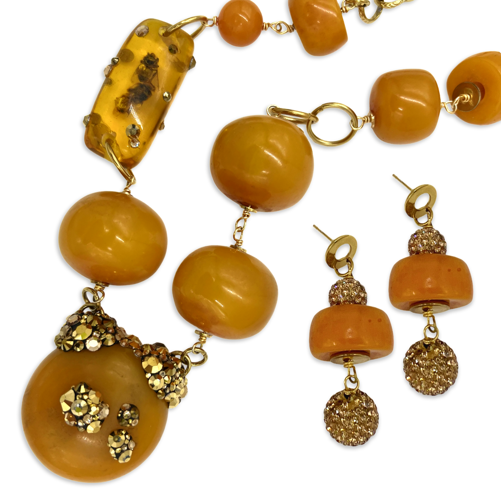 Anastasia Amber Necklace
