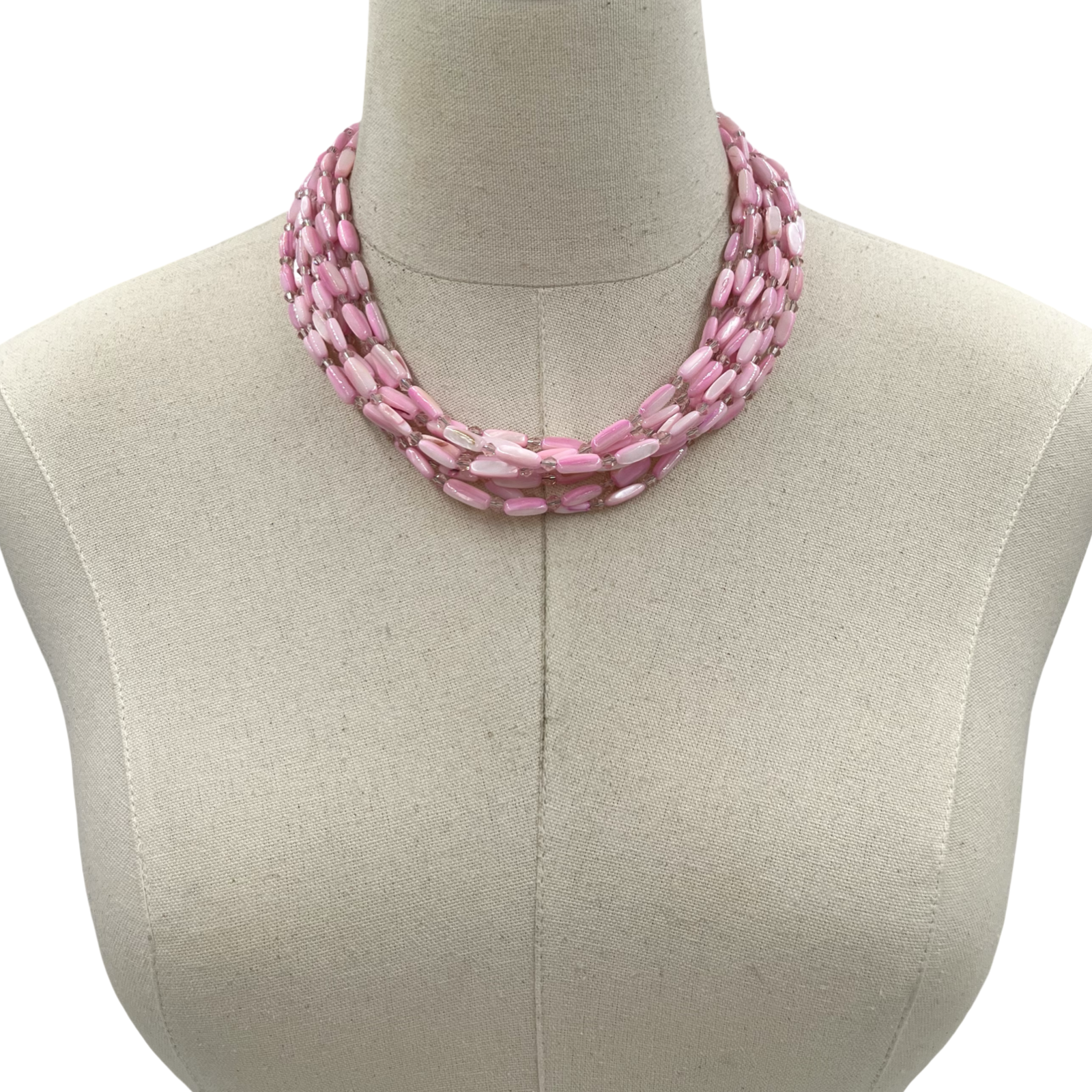 Pink League Necklace