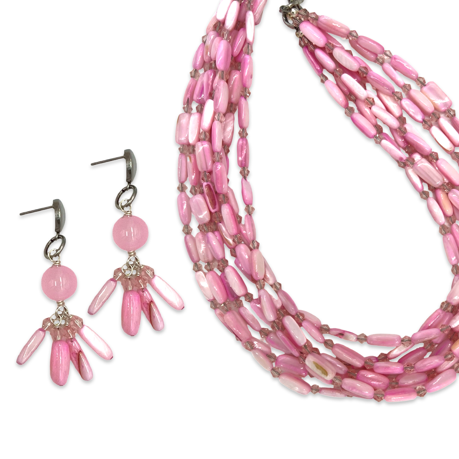 Pink League Necklace
