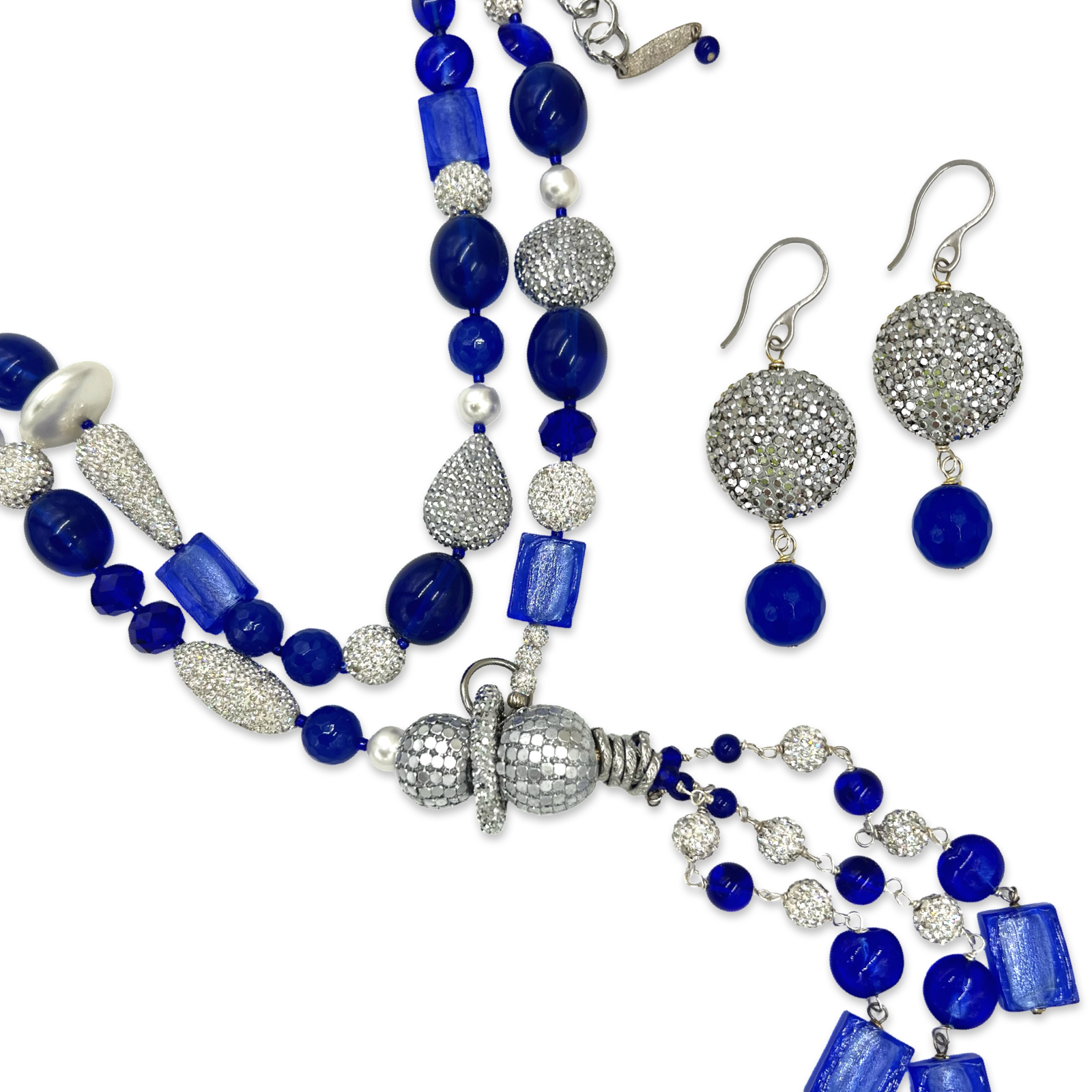 Blue Grand Necklace