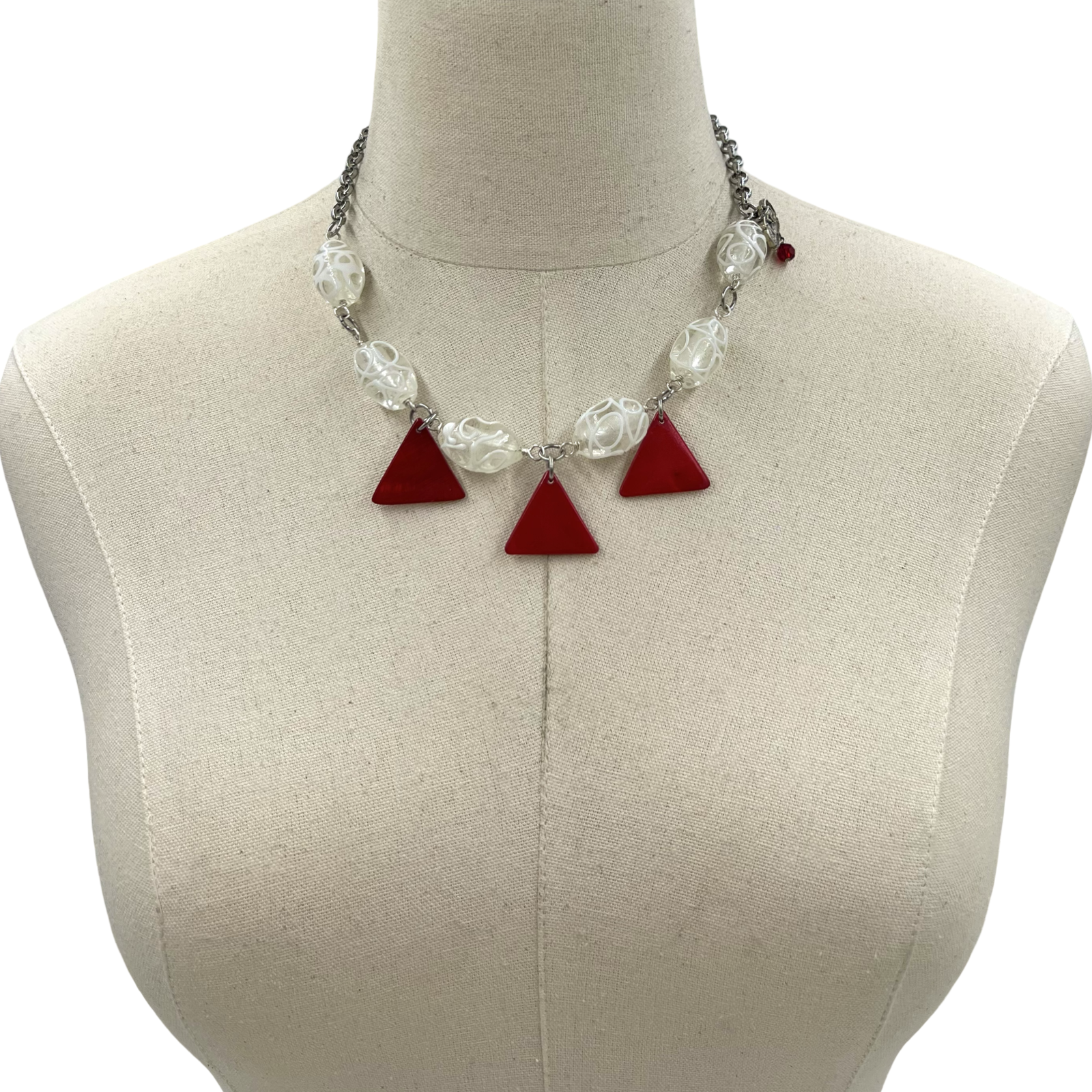 Delta Sizzling Scarlet Necklace