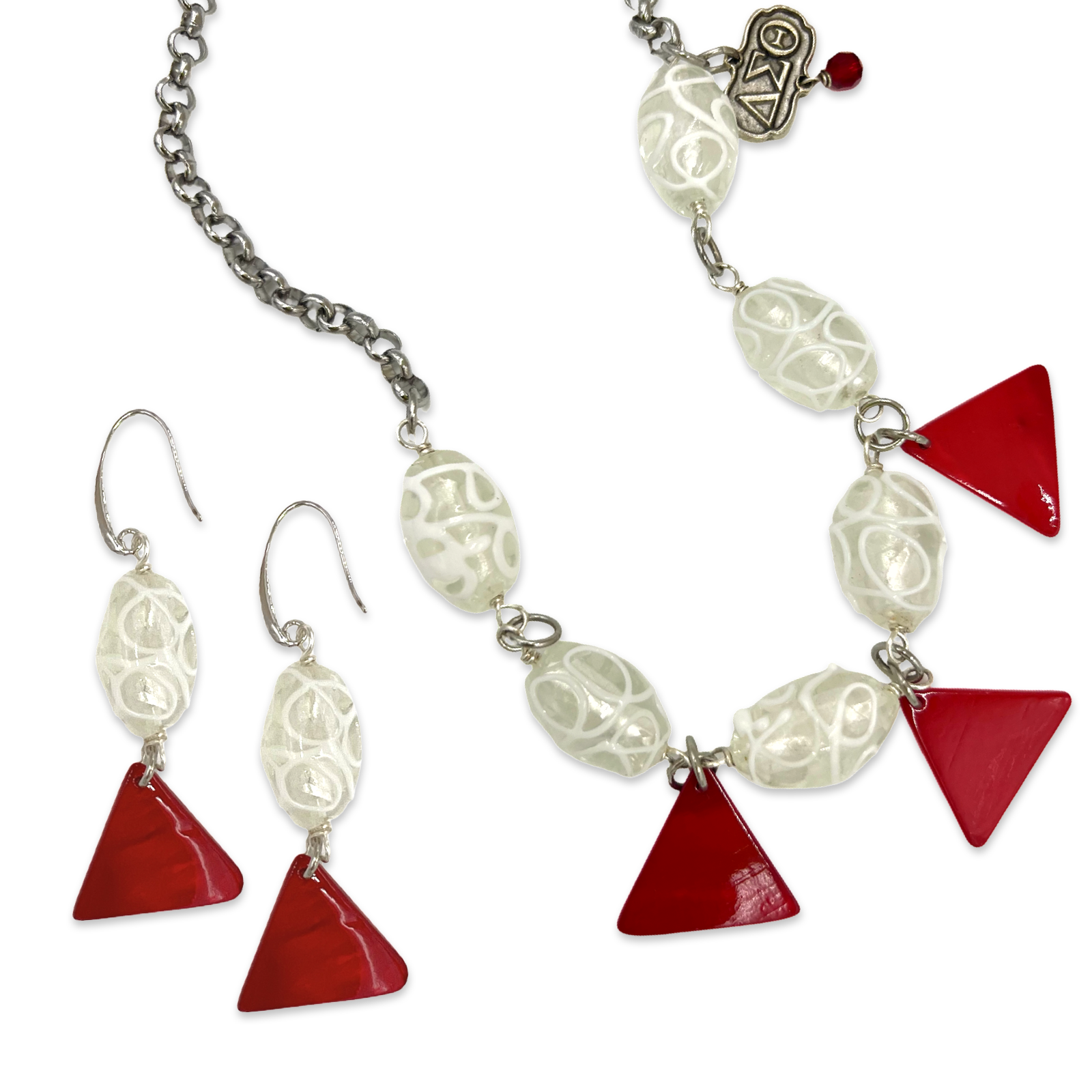 Delta Sizzling Scarlet Necklace