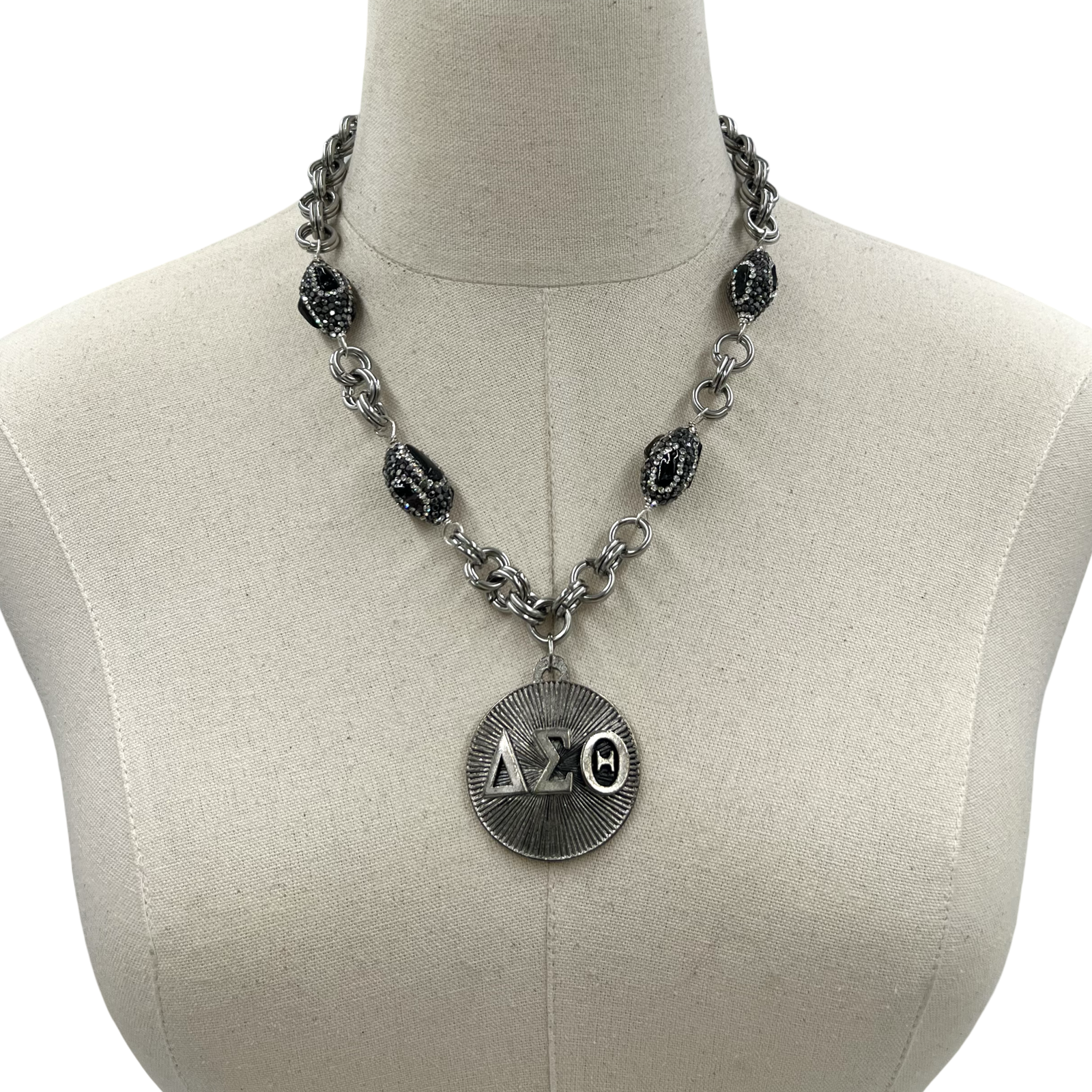 Delta Fortitude Jazzy Pave Chain Necklace