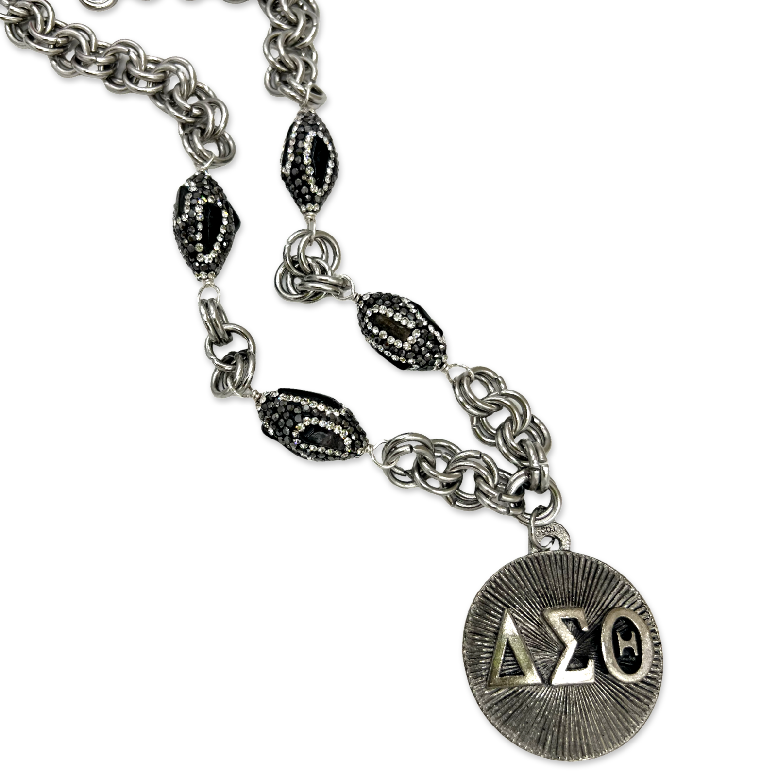 Delta Fortitude Jazzy Pave Chain Necklace
