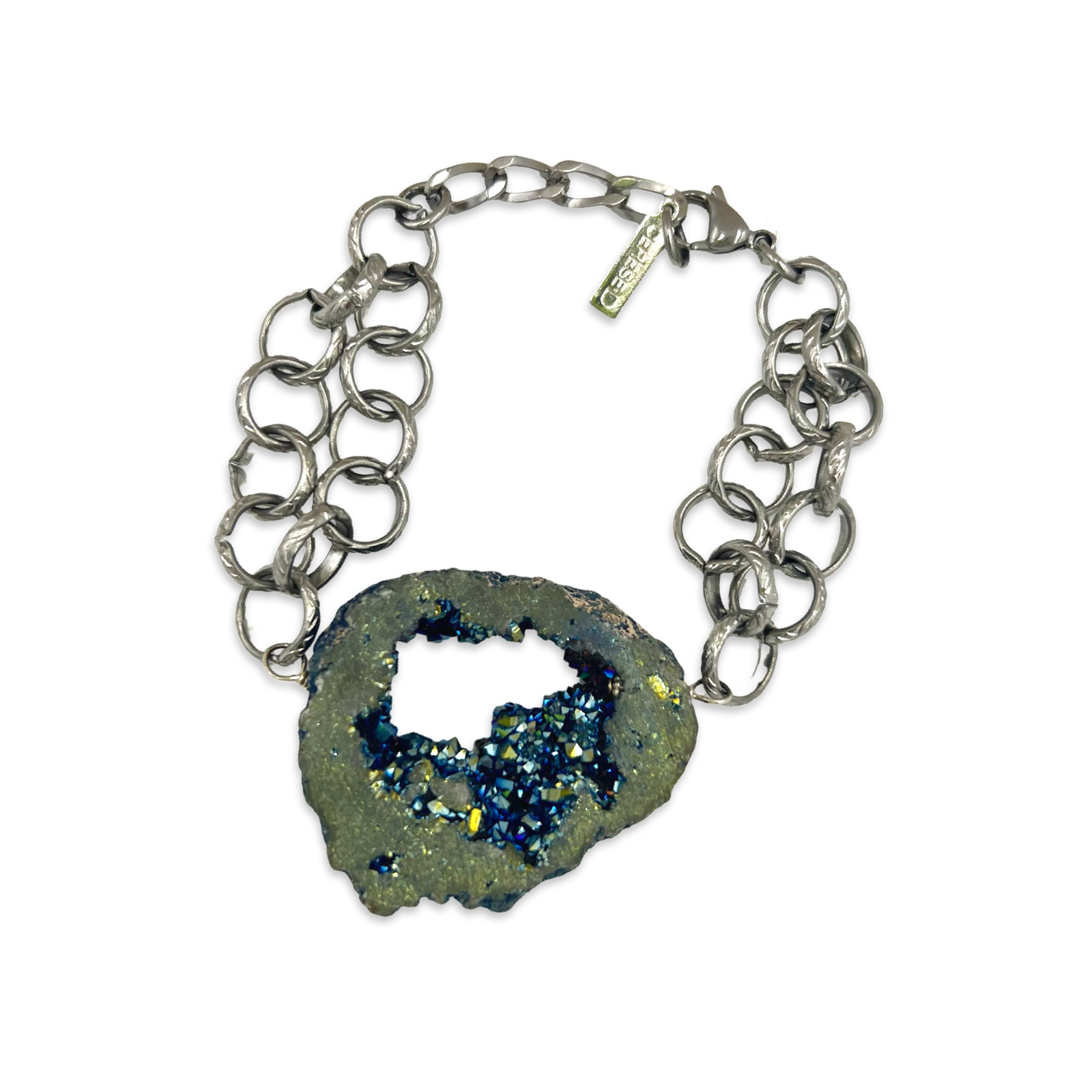 Bare Crystal Form Bracelet