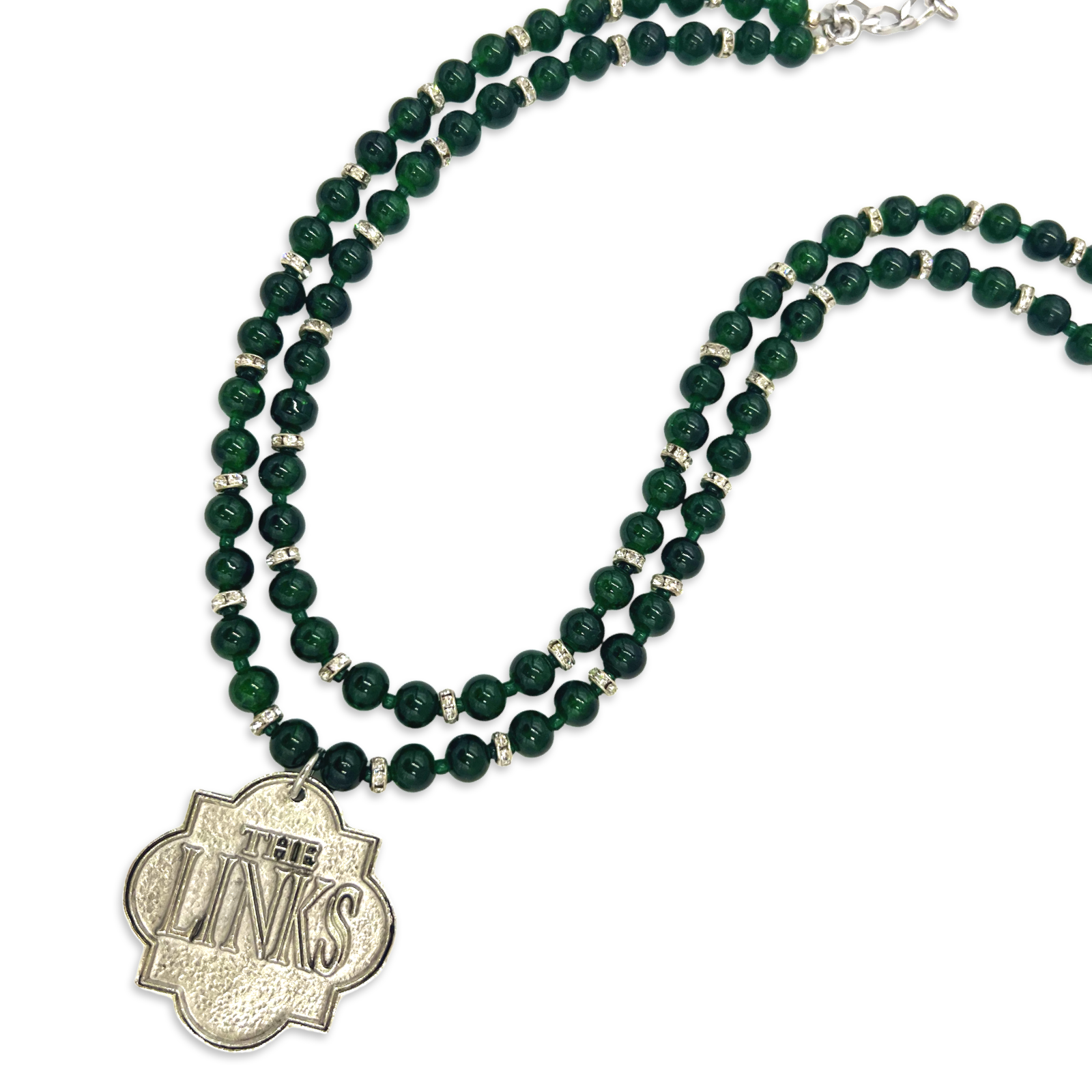 Links Grassy Glam Necklace