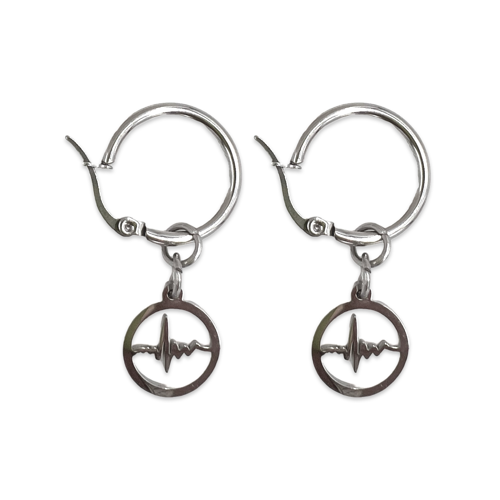 Pulse Hoop Earring