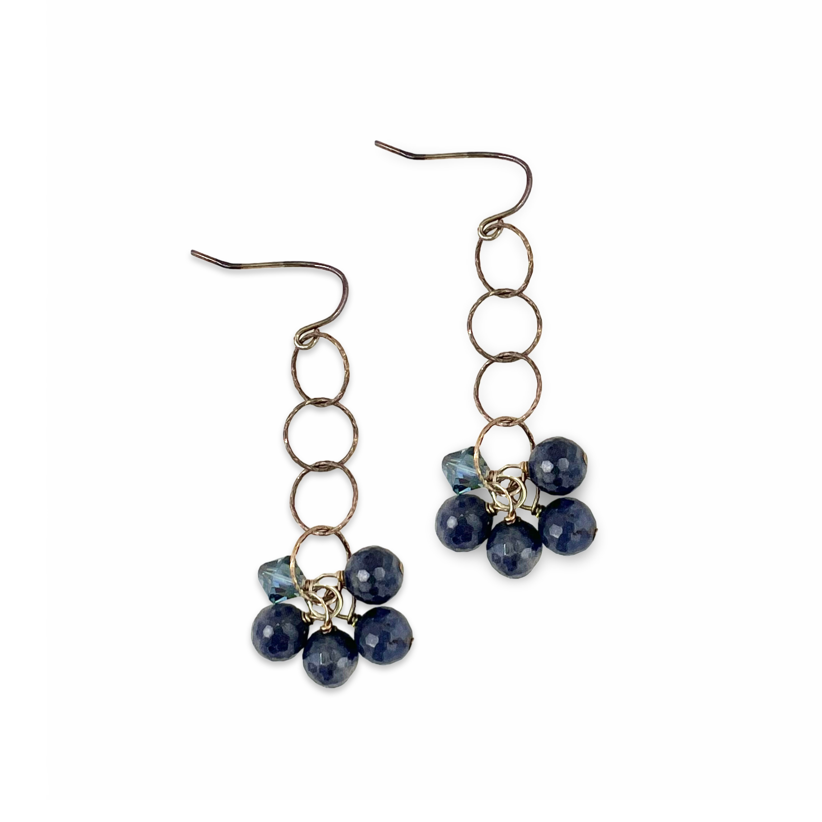 Blue Boisin Cordelia Cedar Earring