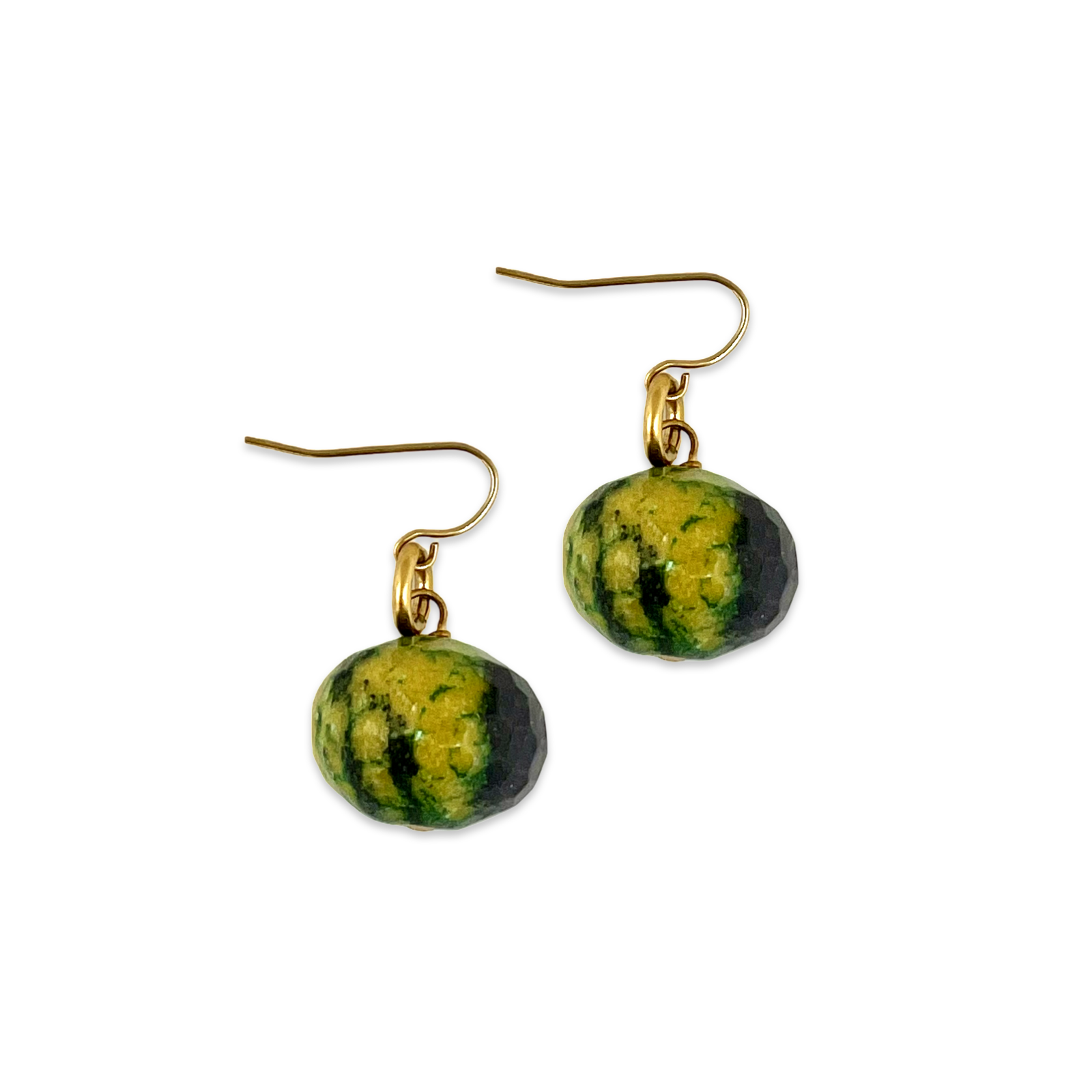 Francine Marble Palmetto Earring