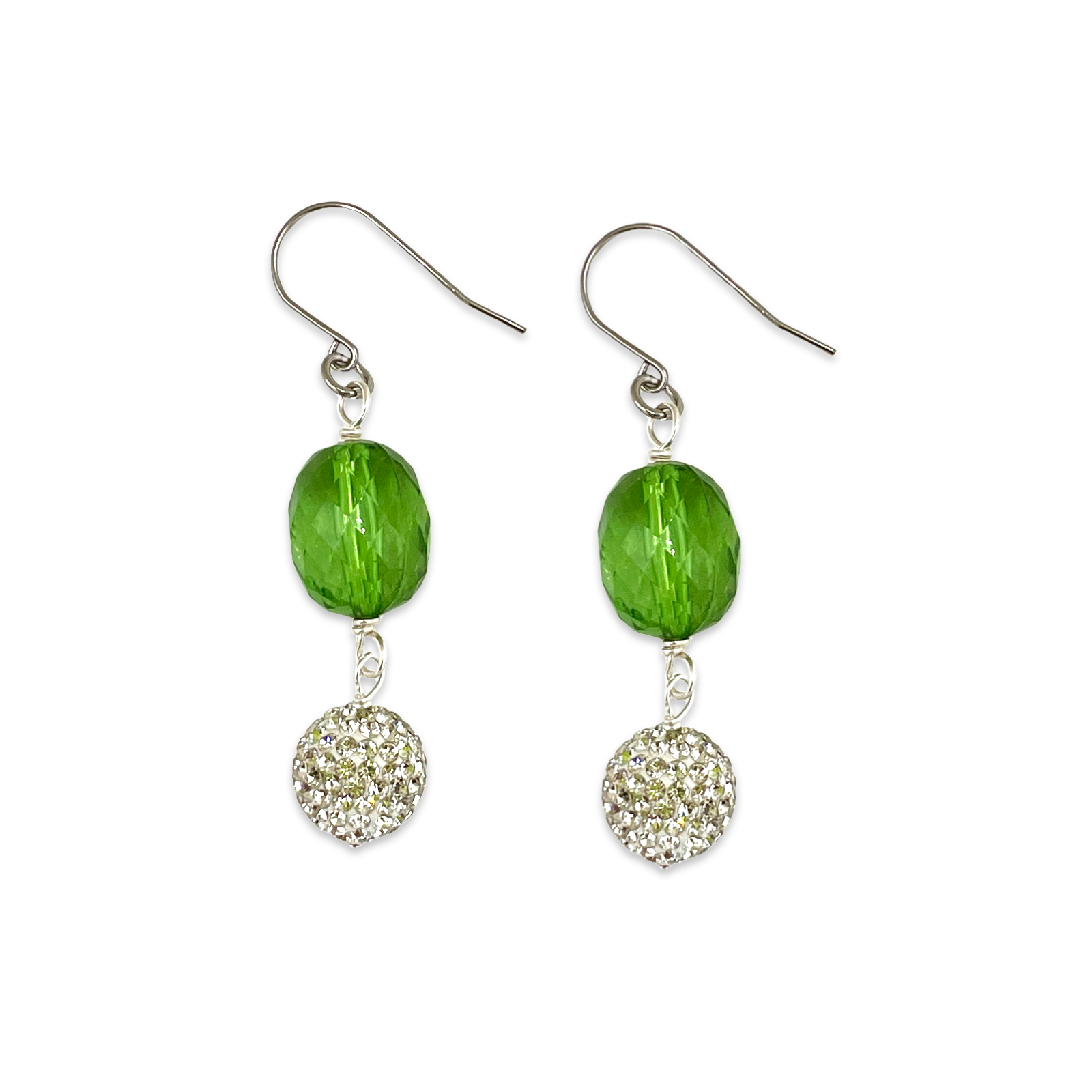 Green Just Right Earring