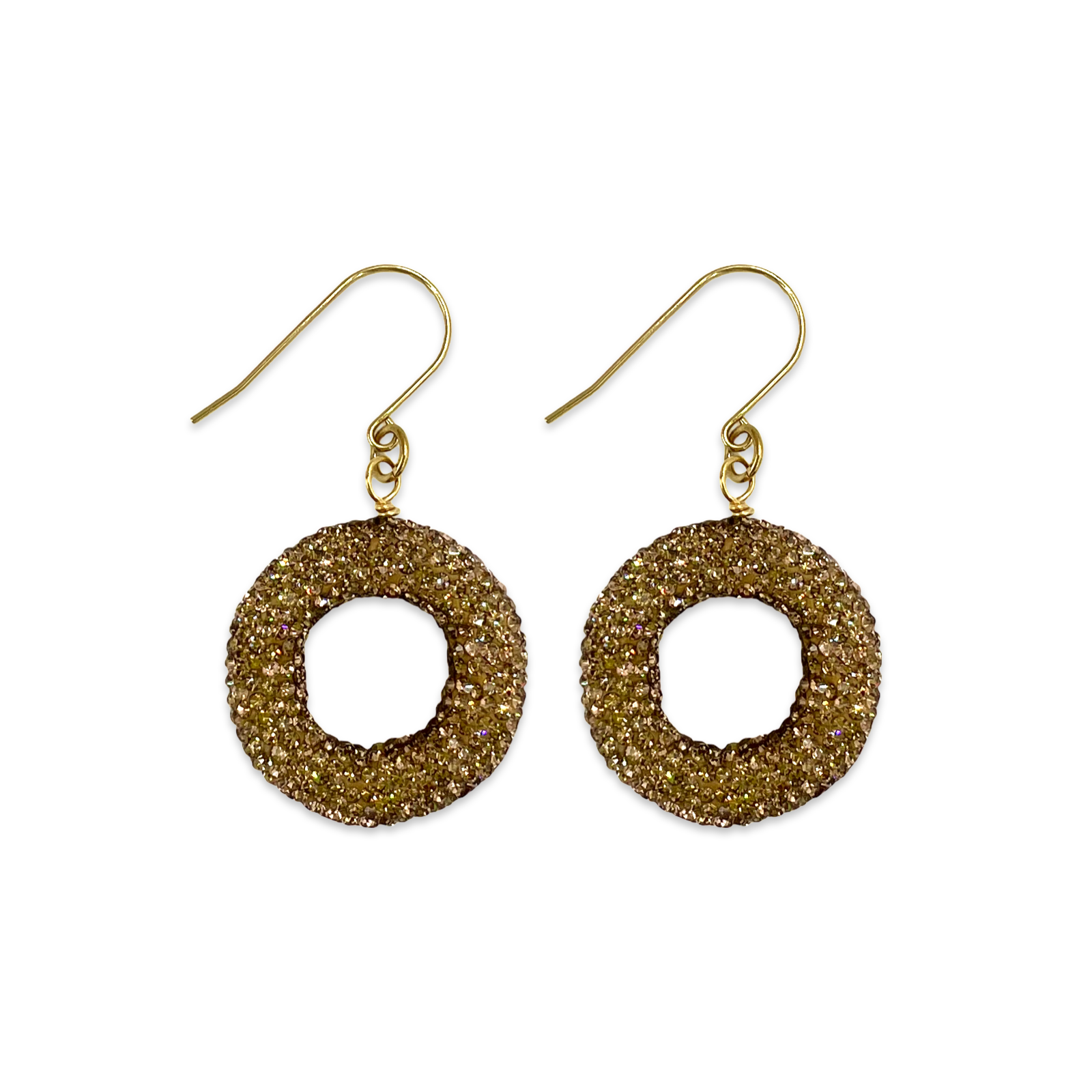 Pave Coil Earring