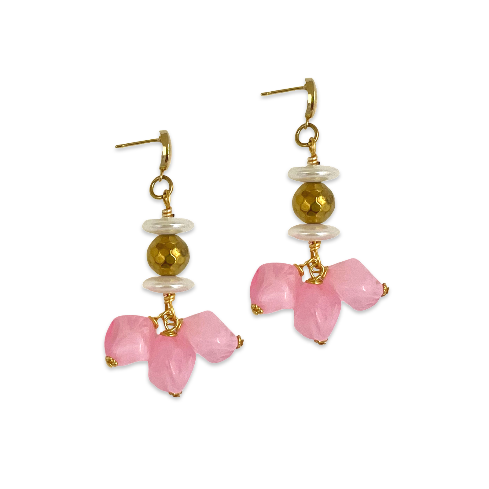Soft Pink Nibb Earring